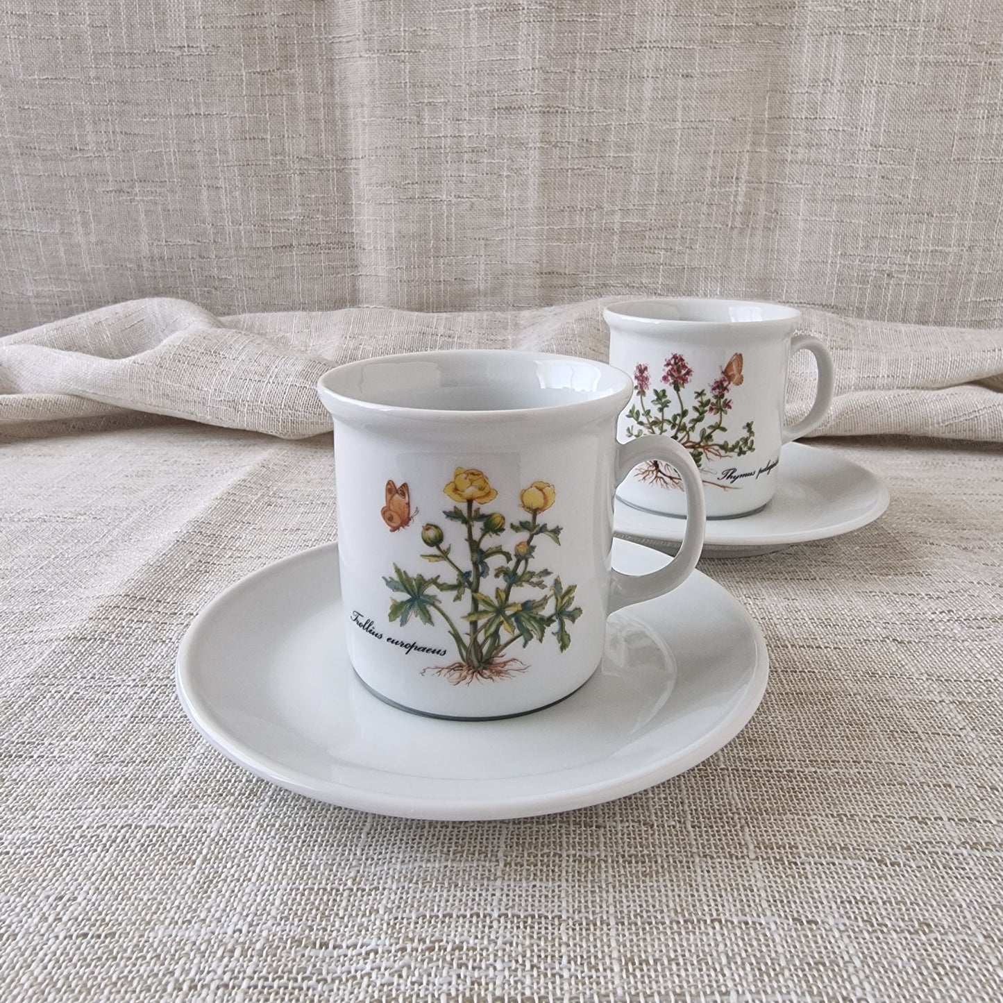 Kronester Bavaria Teacups and Saucers