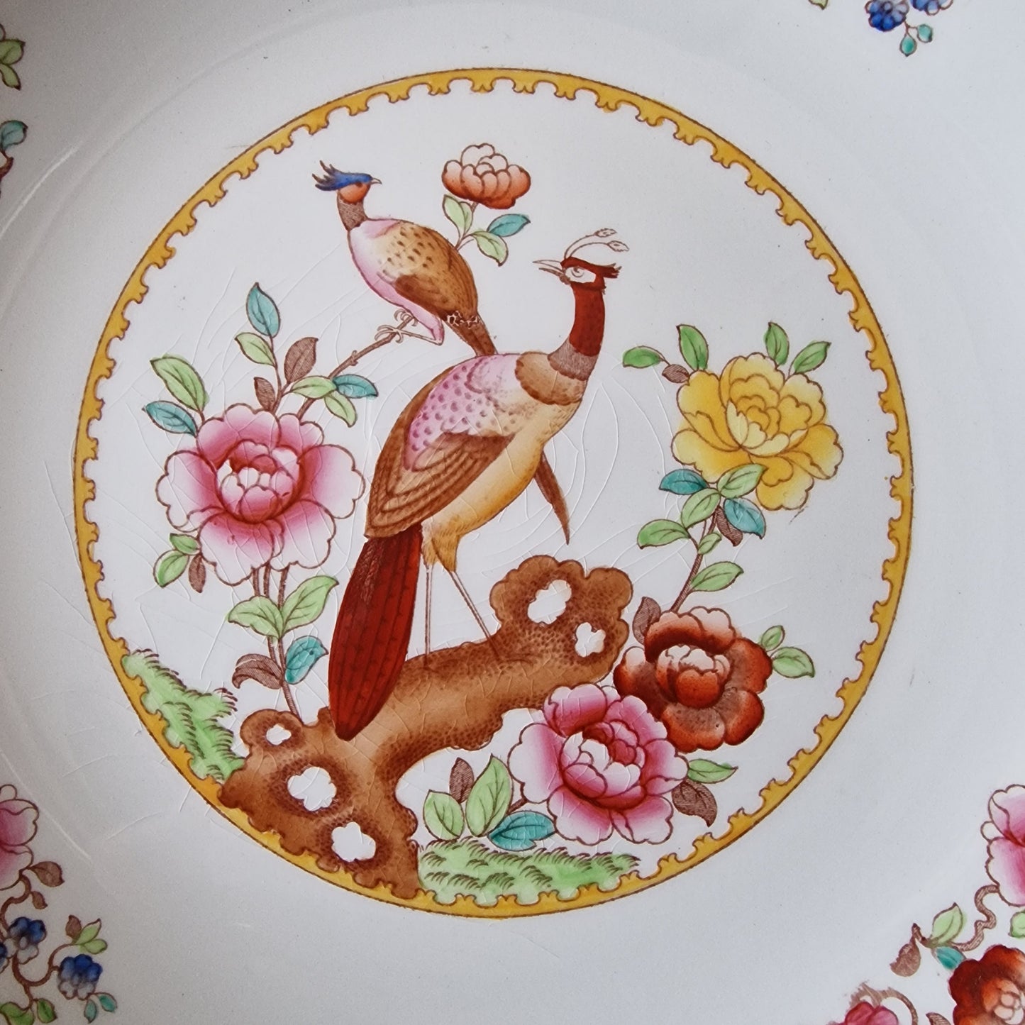 Antique Old Chelsea Plates by Ceramic Art Co.