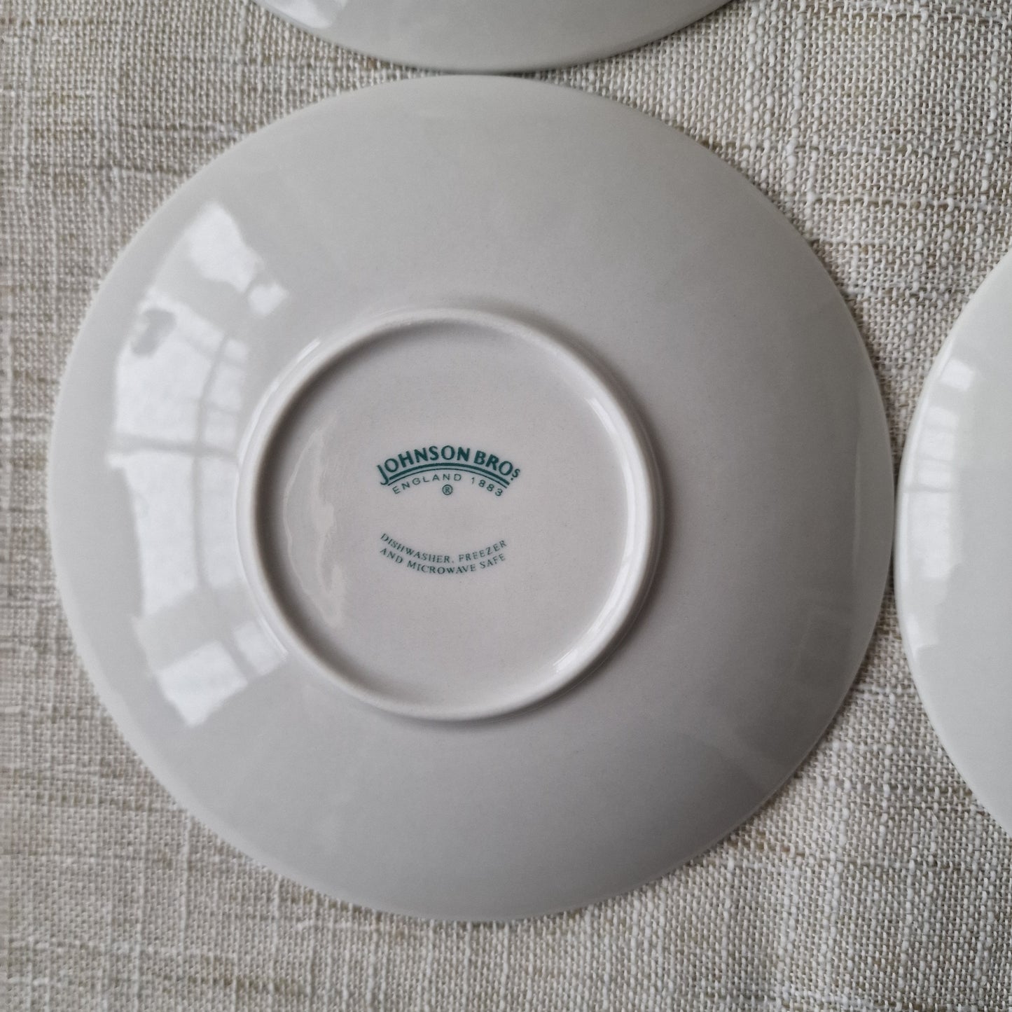 Johnson Brothers Blue Denmark Saucers