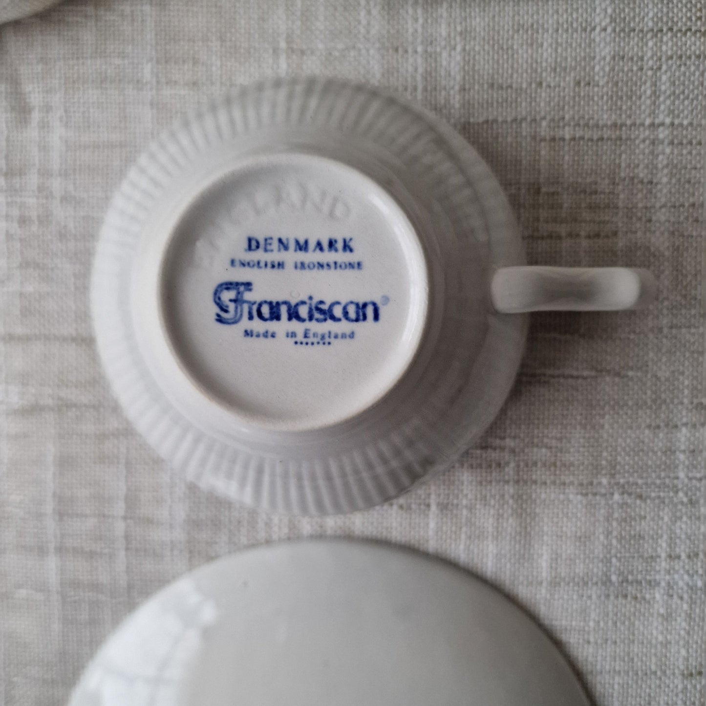 Franciscan Blue Denmark Teacup and Saucer