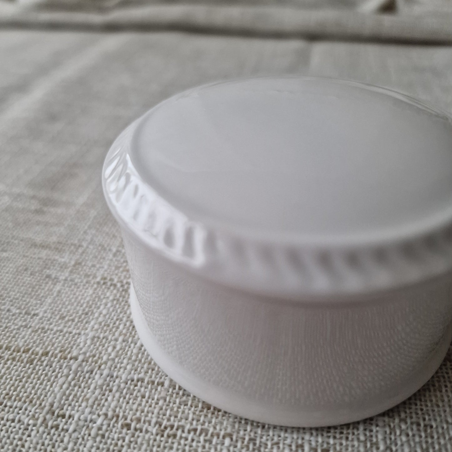 Small White Trinket Pot
