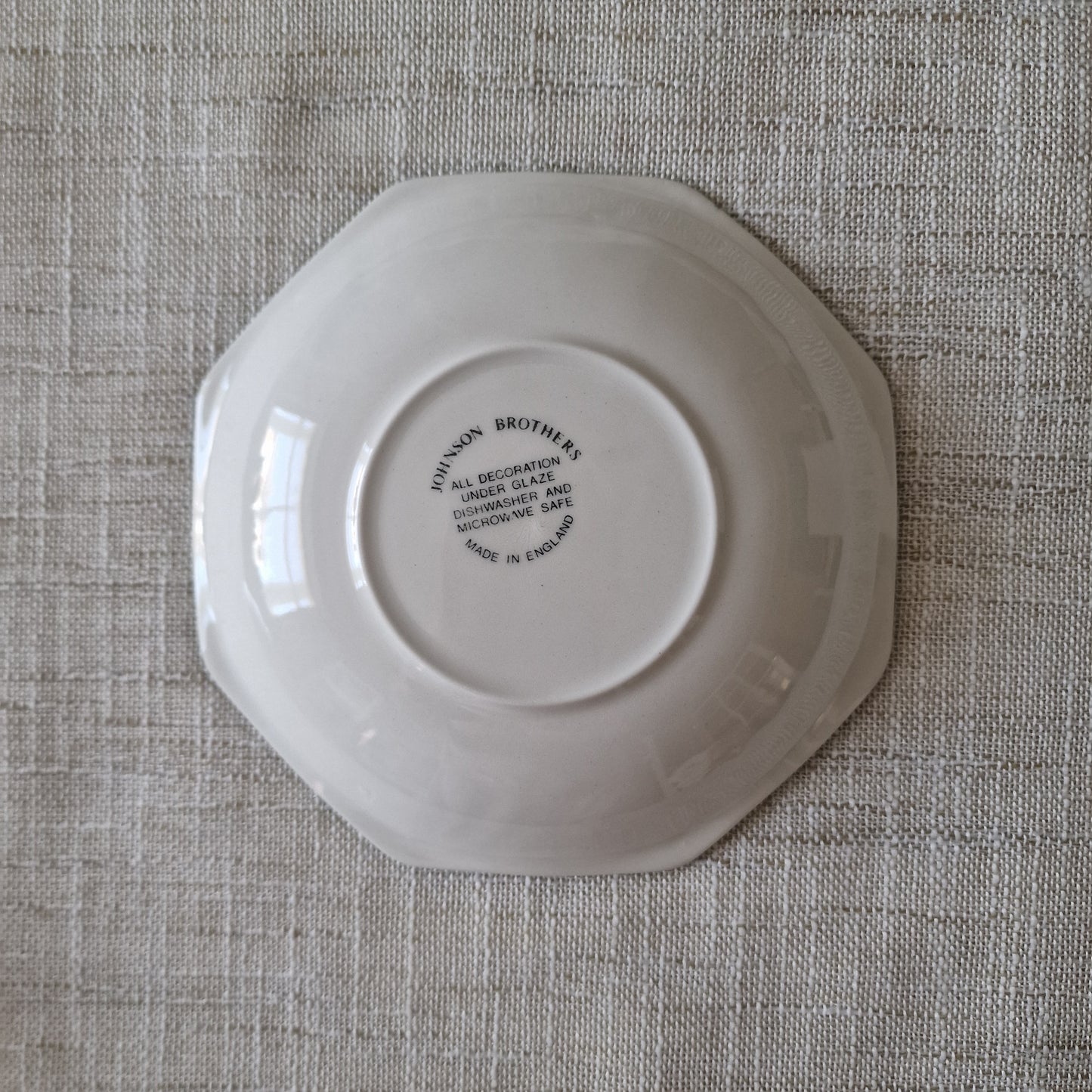 Eternal Beau Saucers by Johnson Brothers