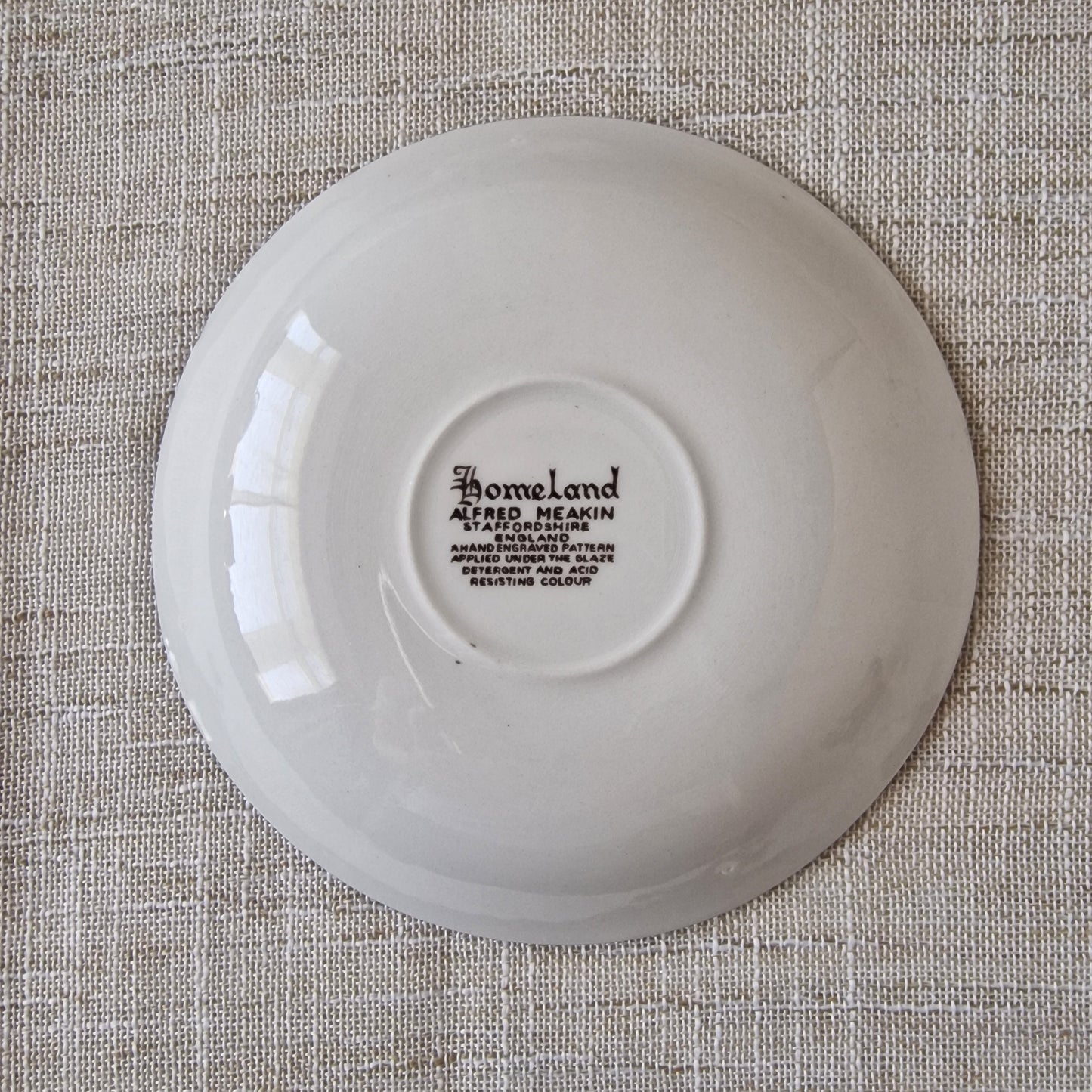 Alfred Meakin Homeland Teacup and Saucer