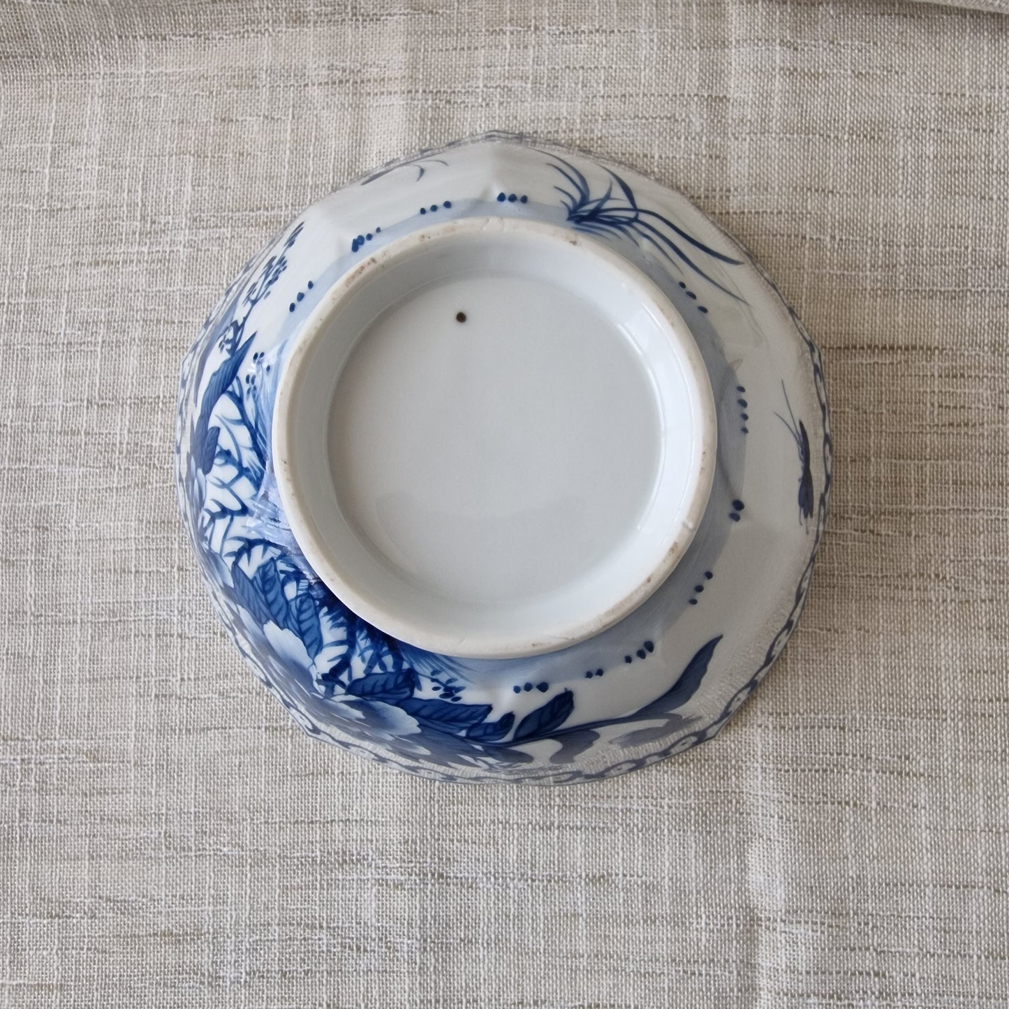 Asian Lotus Shaped Bowl