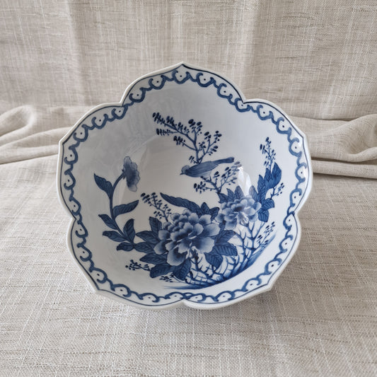 Asian Lotus Shaped Bowl