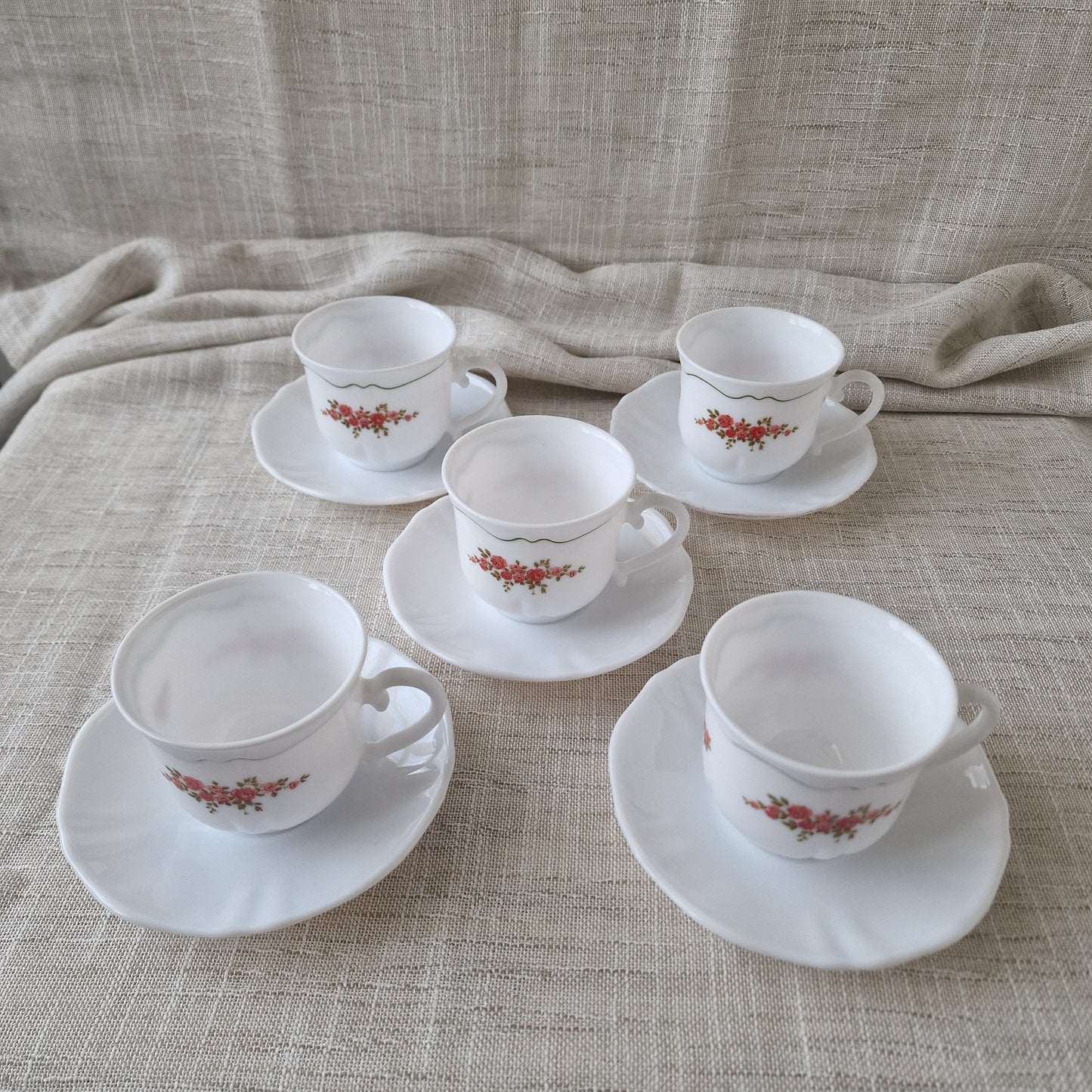 Arcopol France Teacups and Saucers