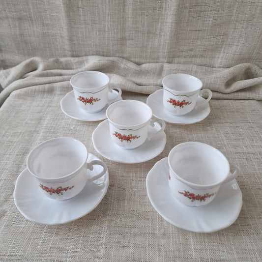 Arcopol France Teacups and Saucers