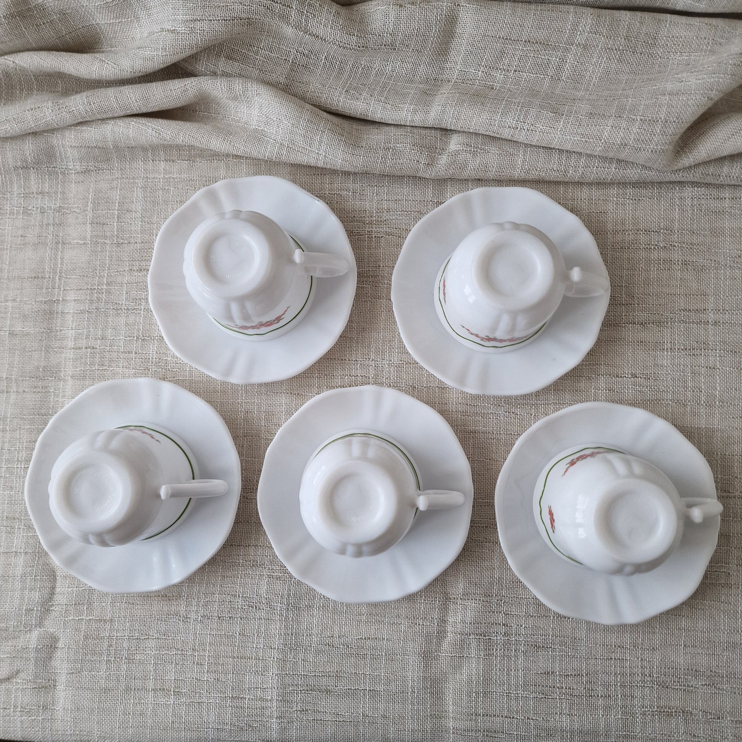 Arcopol France Teacups and Saucers