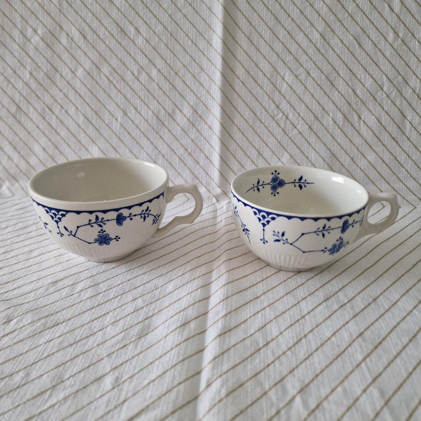 Furnivals Blue Denmark Teacups