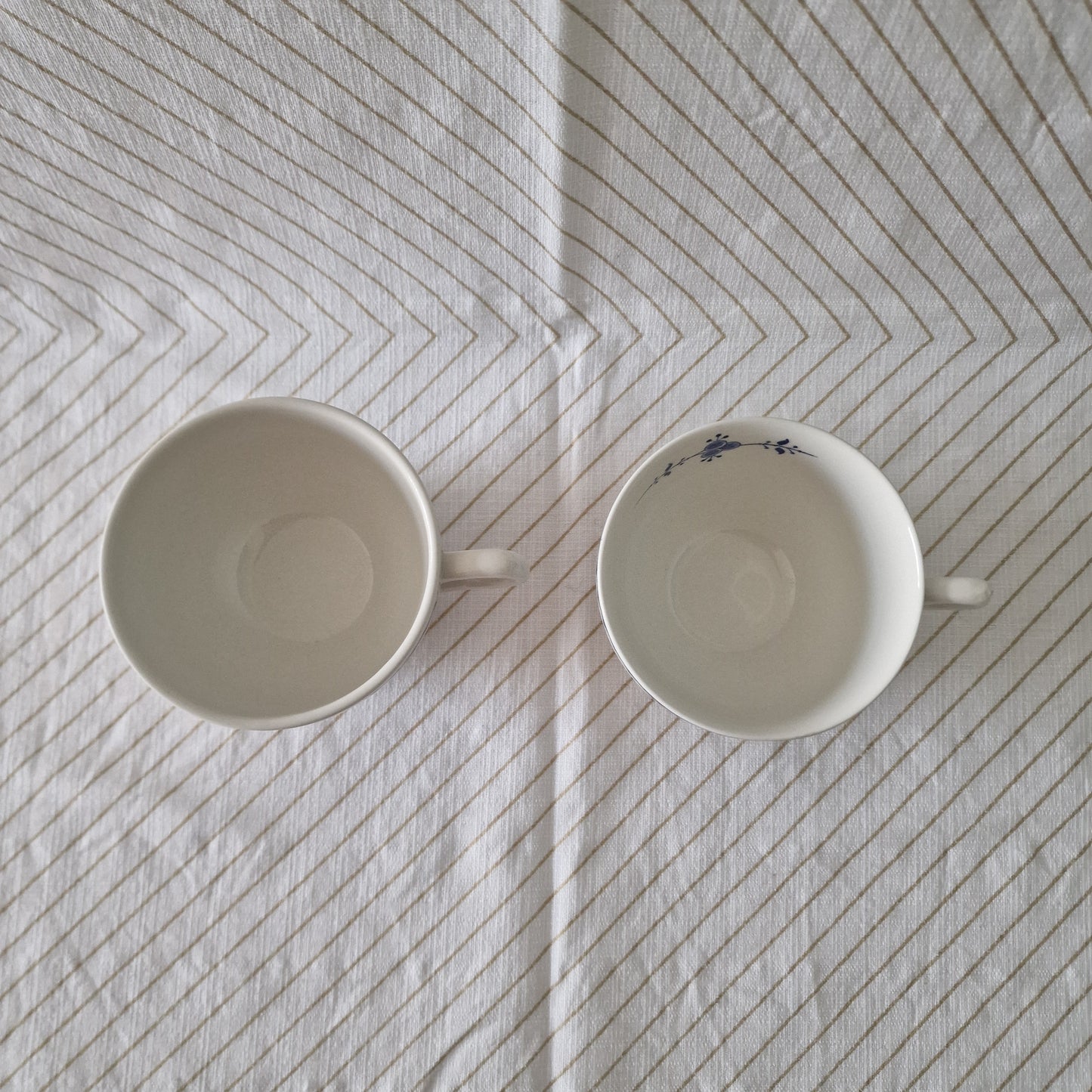 Furnivals Blue Denmark Teacups