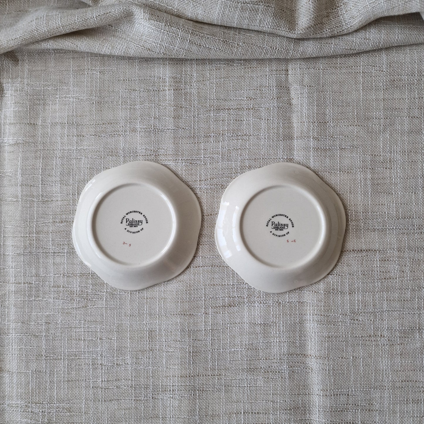 Vintage Palissy Trinket Dishes