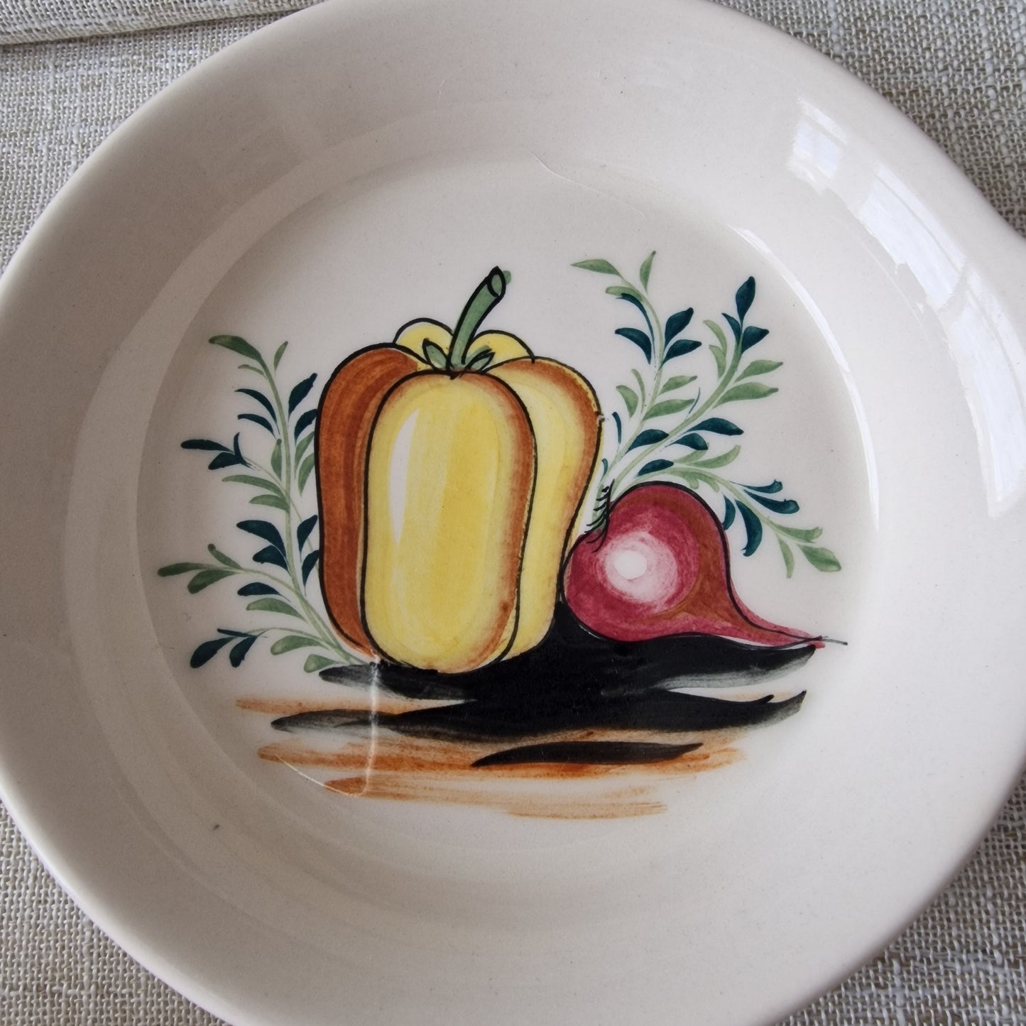 Trio of Vintage Mancioli Oven King Dishes