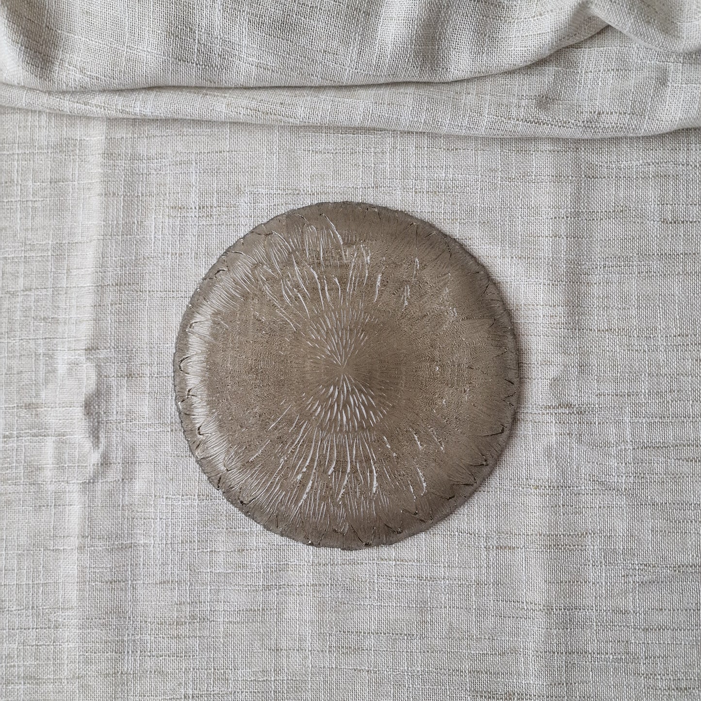 Arcoroc Marguerite Sunflower Glass Plates