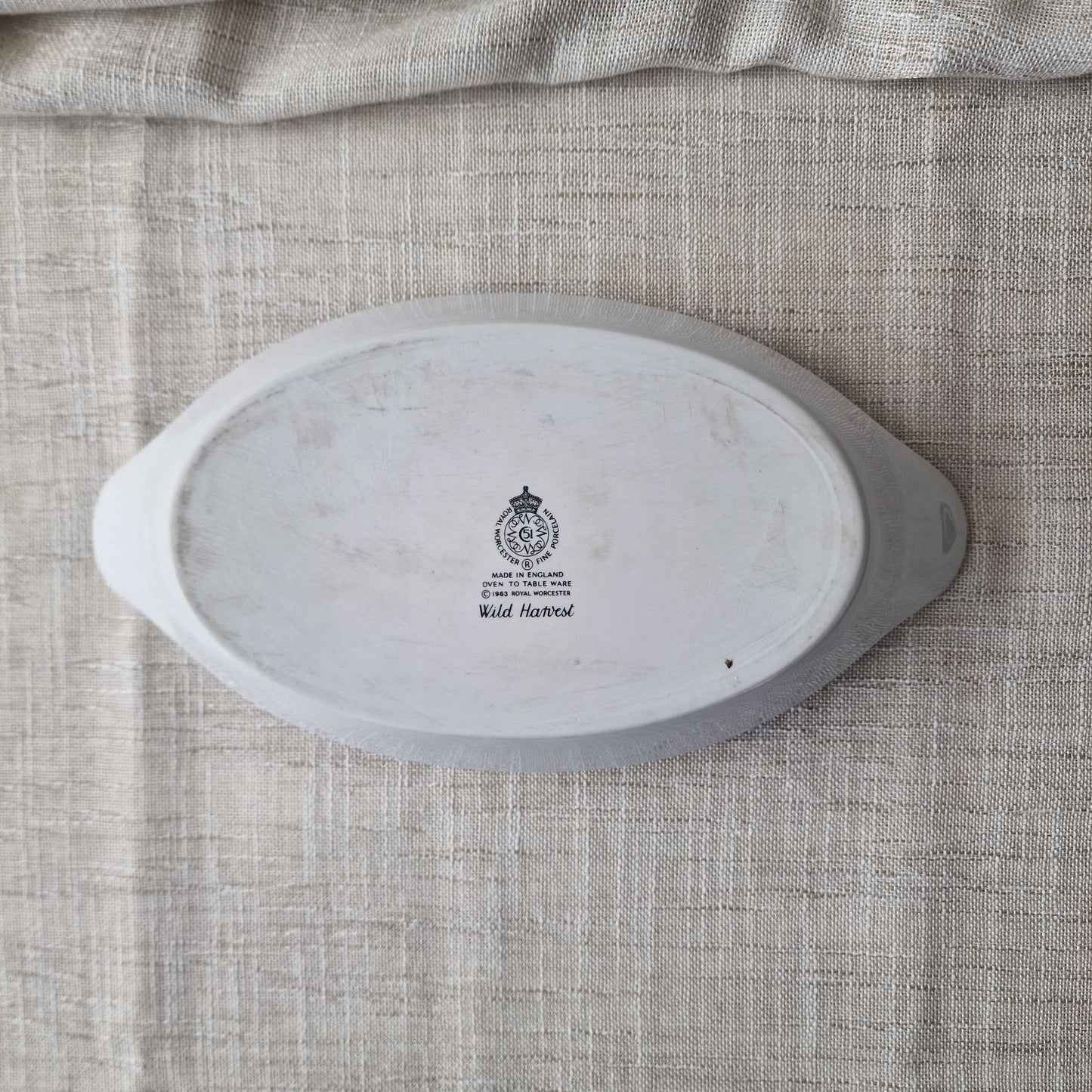 Royal Worcester Wild Harvest Fine Porcelain Entree Dish