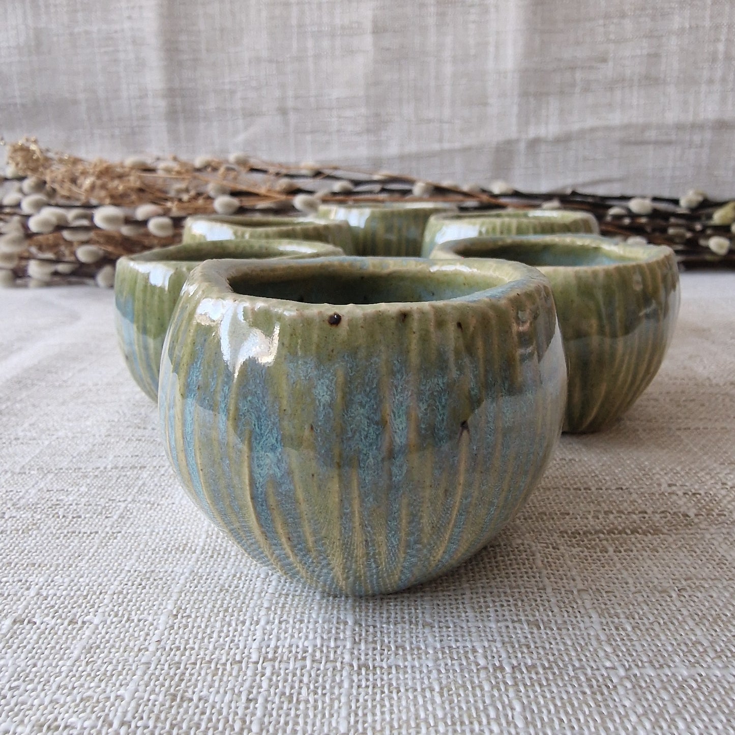 Handmade Pottery Trinket Pot