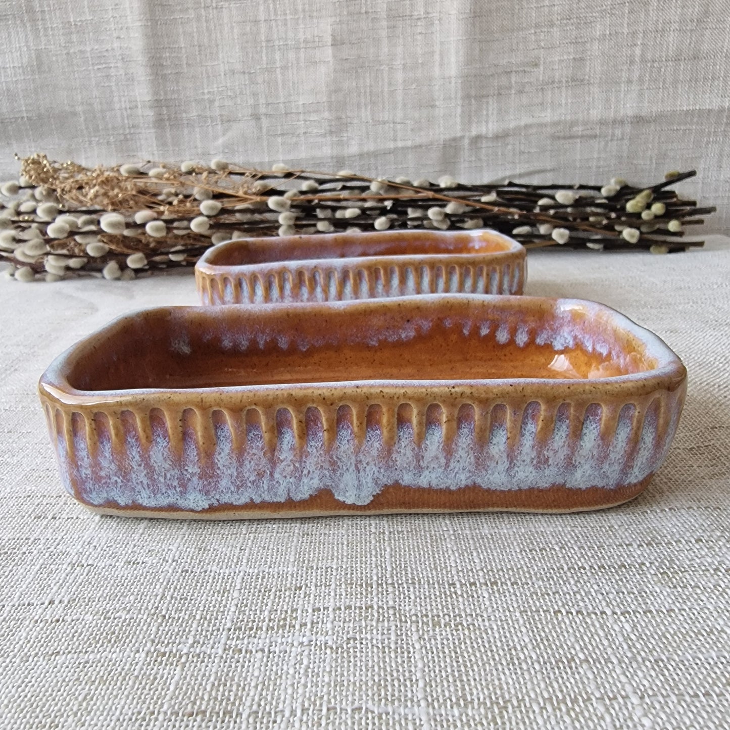 Handmade Pottery Serving Dish