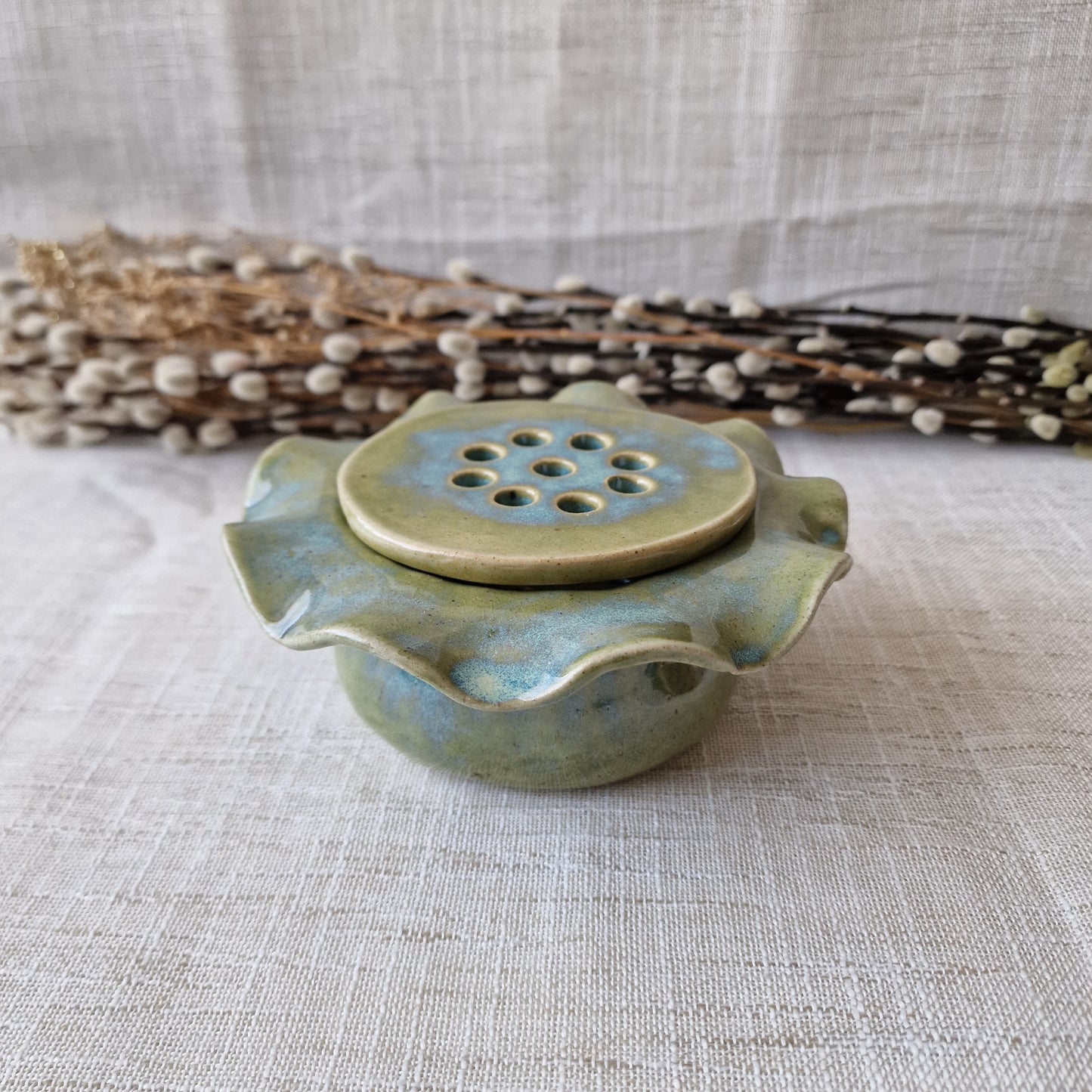 Handmade Pottery Bud Vase