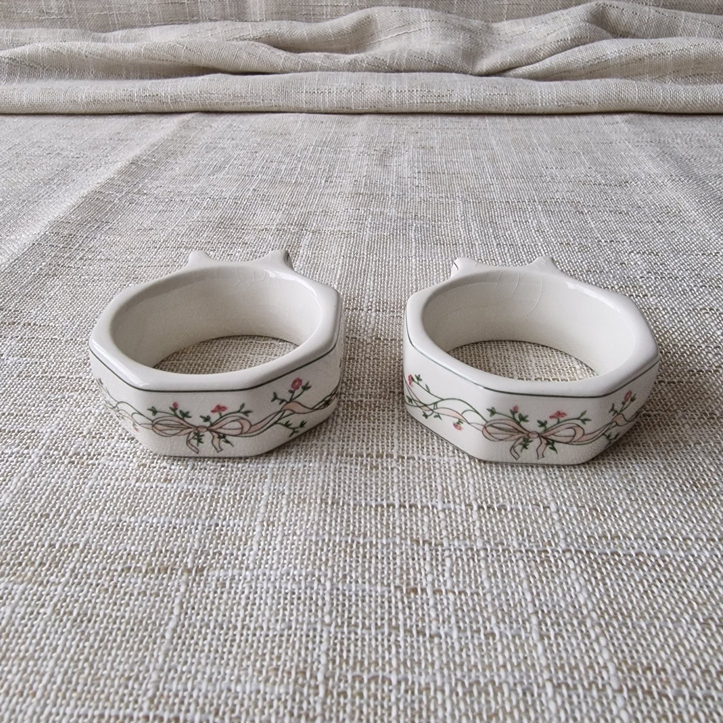 Eternal Beau Napkin Rings by Johnson Brothers