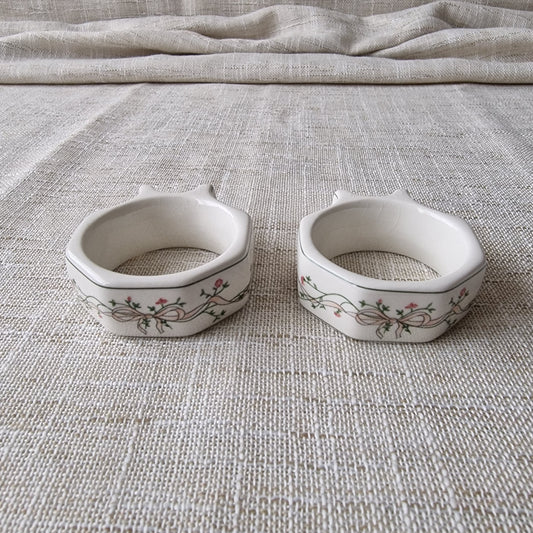 Eternal Beau Napkin Rings by Johnson Brothers