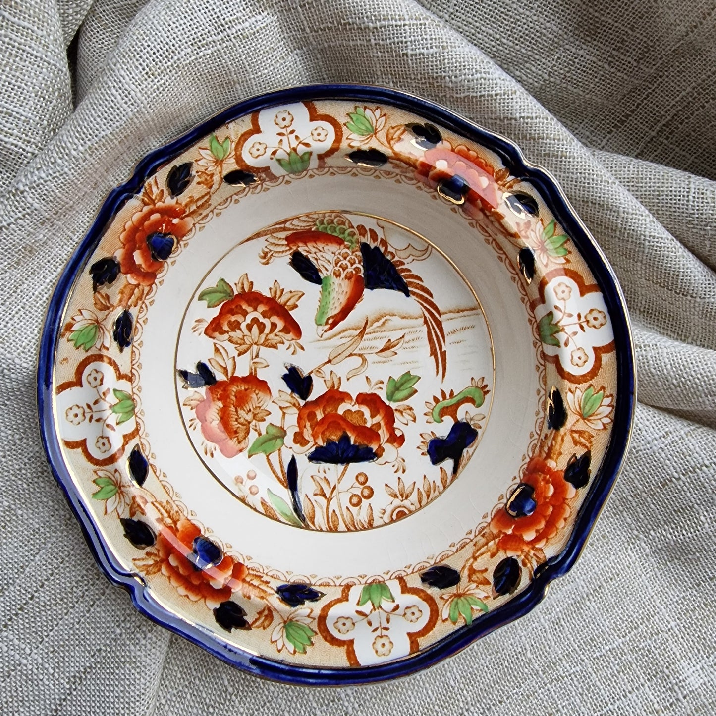 Vintage Imari Aquila Bowls by Woods & Sons
