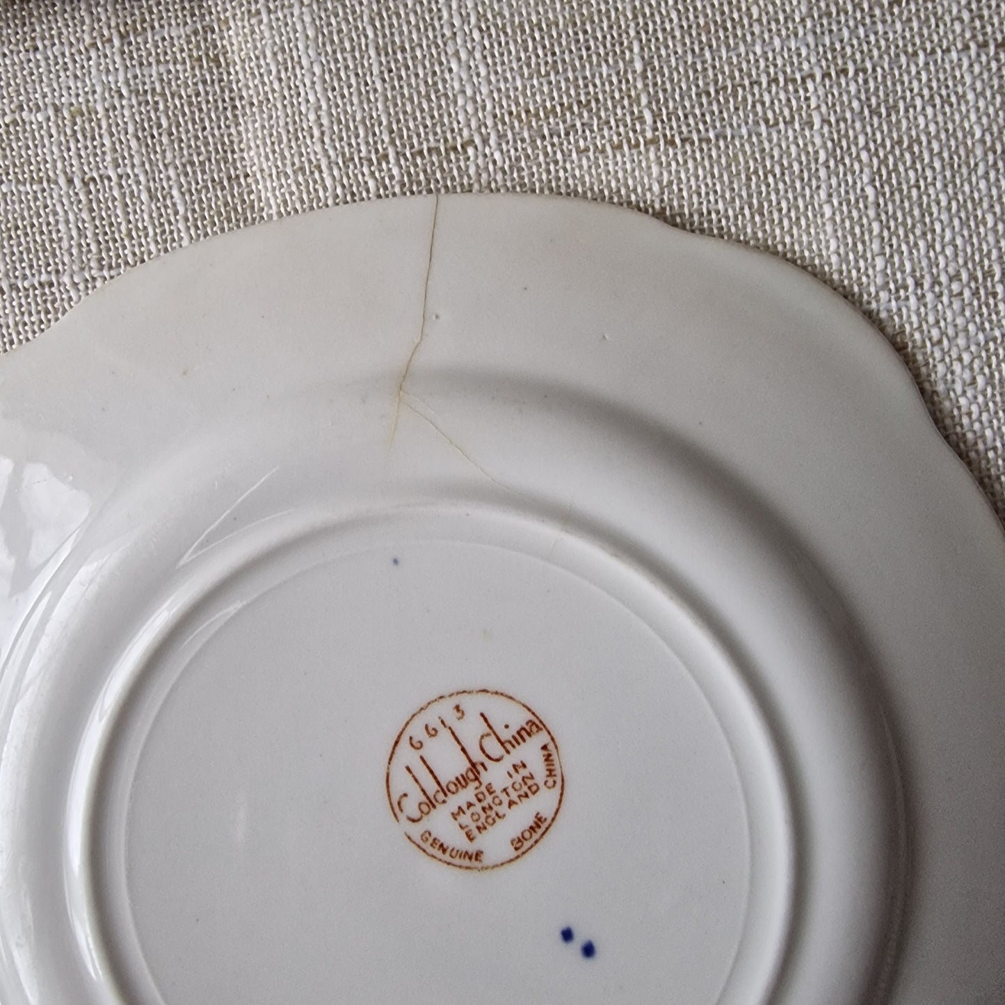Vintage Imari Saucers by Colclough China