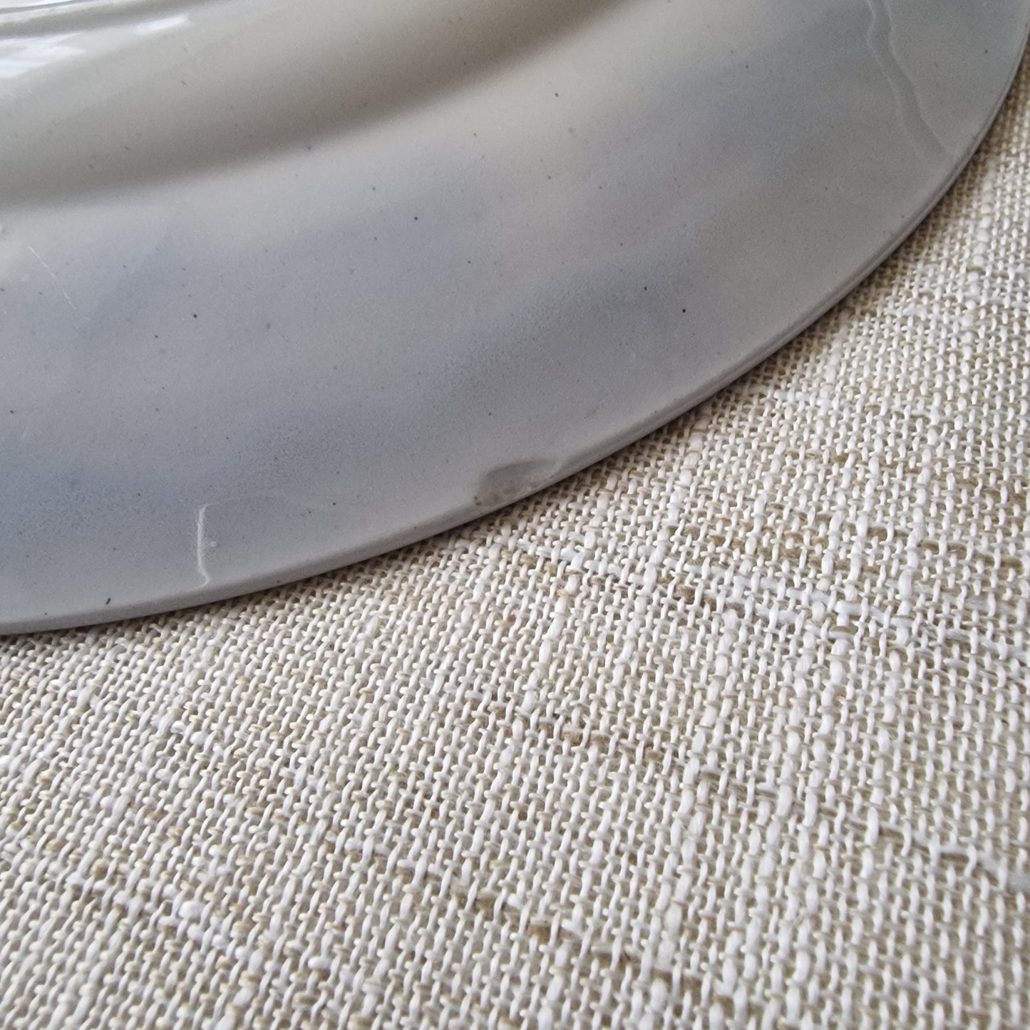 Antique Flow Blue Romney Plates by Keeling & Co.
