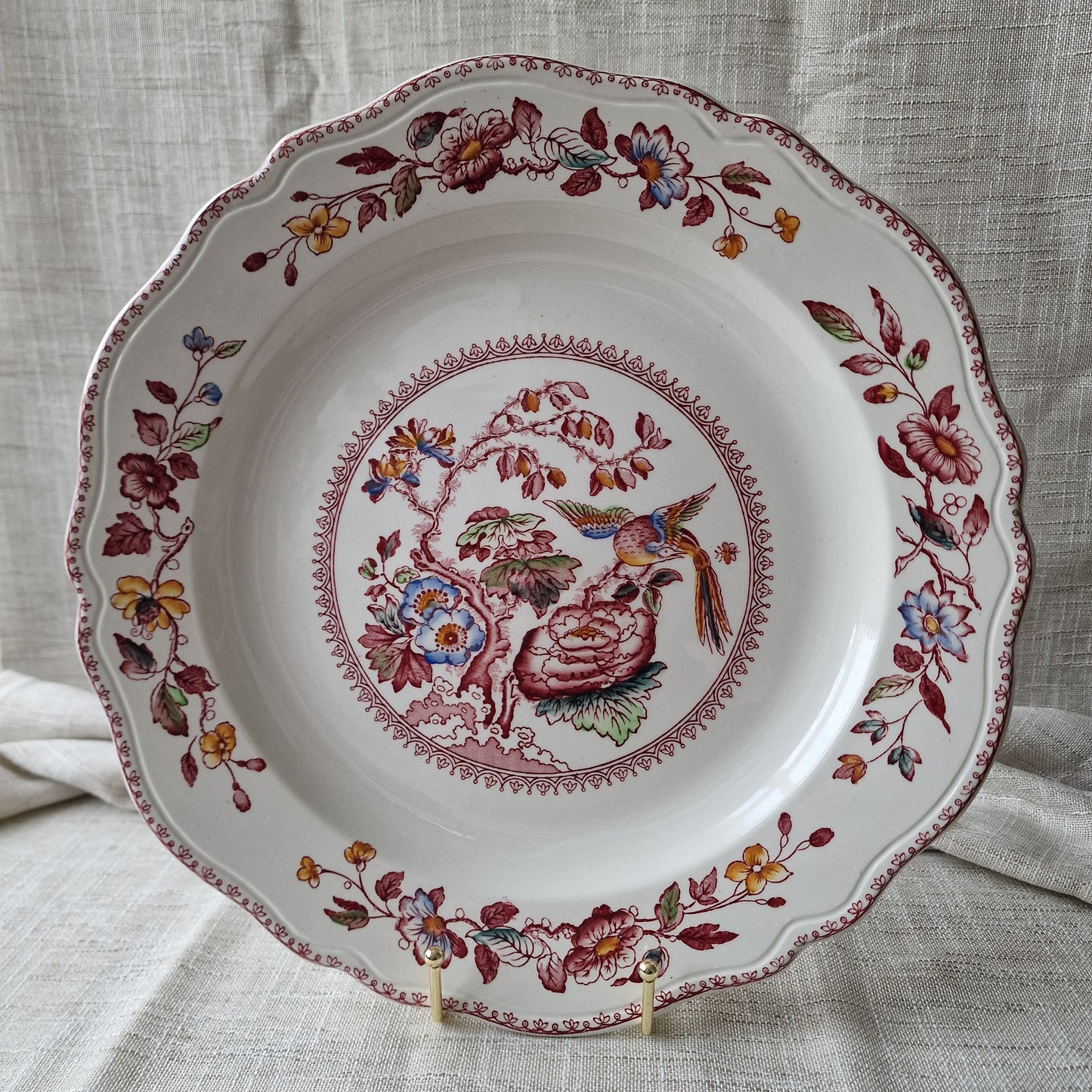 Large Enoch Wedgewood Davenport Platter