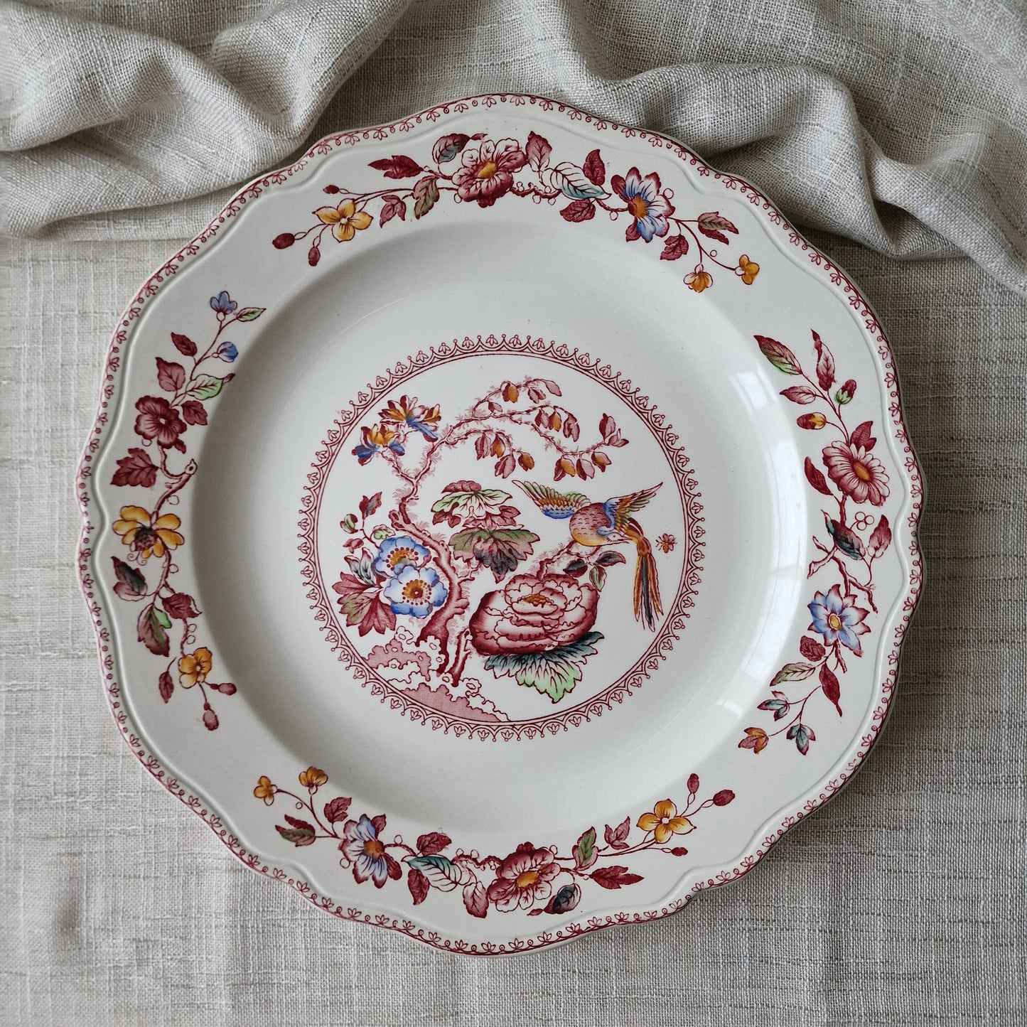 Large Enoch Wedgewood Davenport Platter