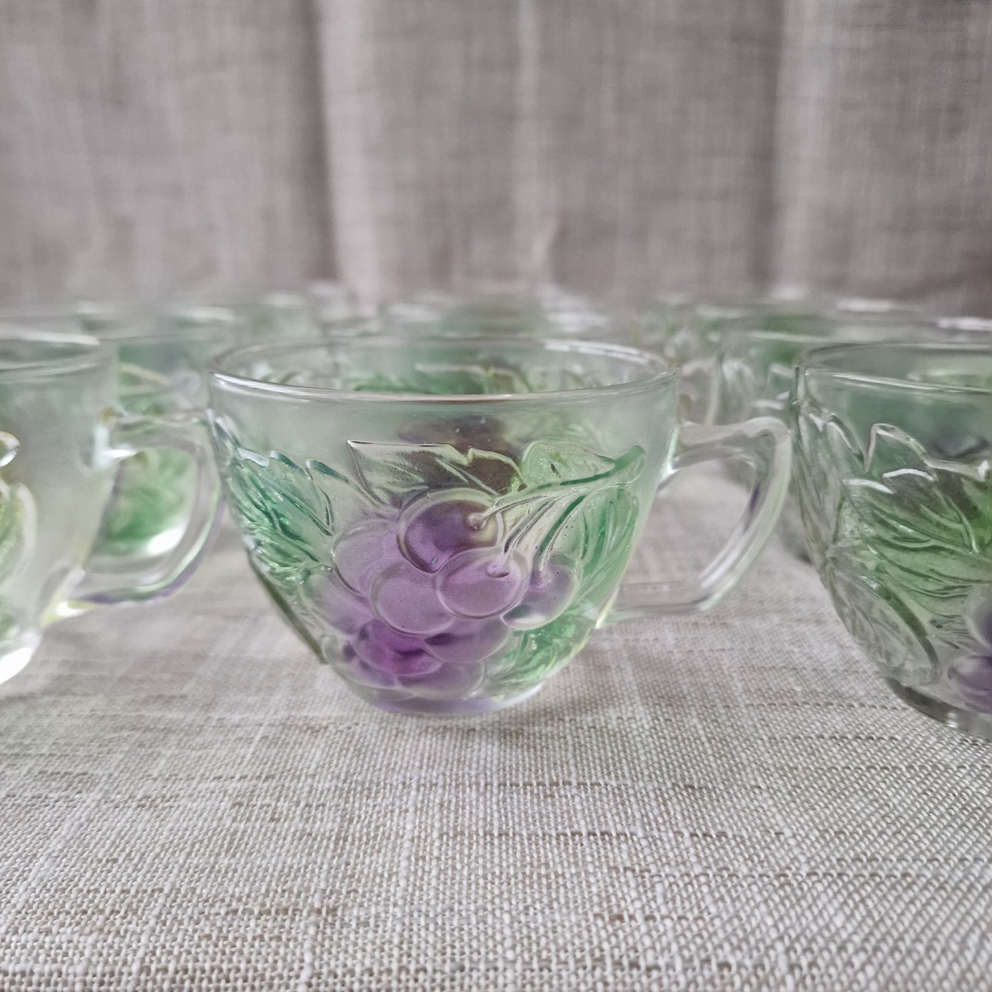 Decorative Twelve Glasses Punch Set