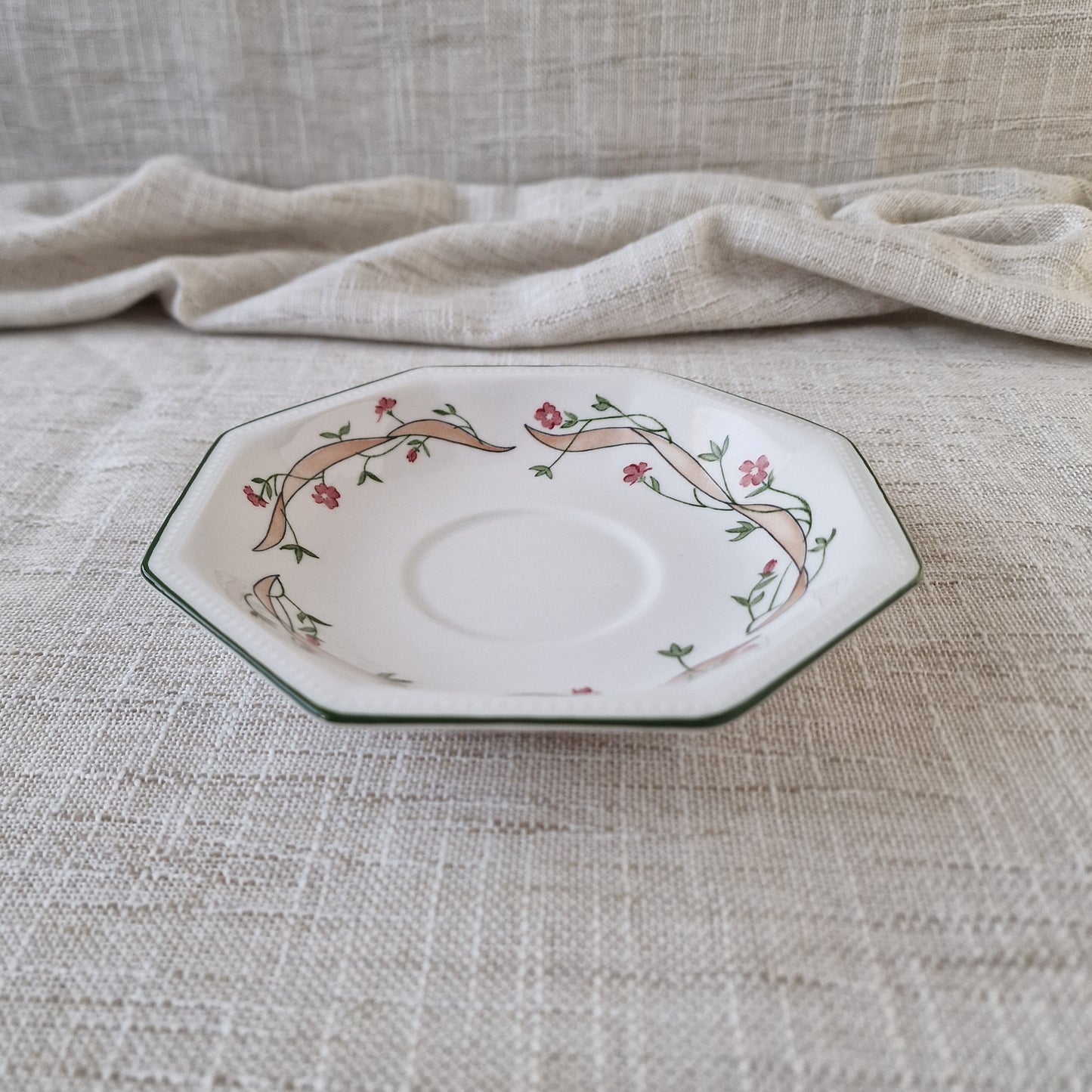 Eternal Beau Saucers by Johnson Brothers