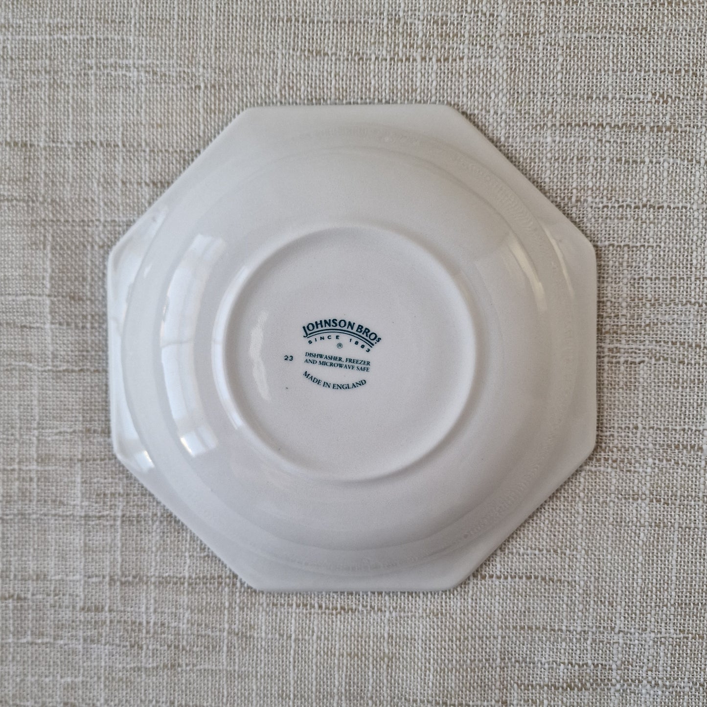 Eternal Beau Saucers by Johnson Brothers