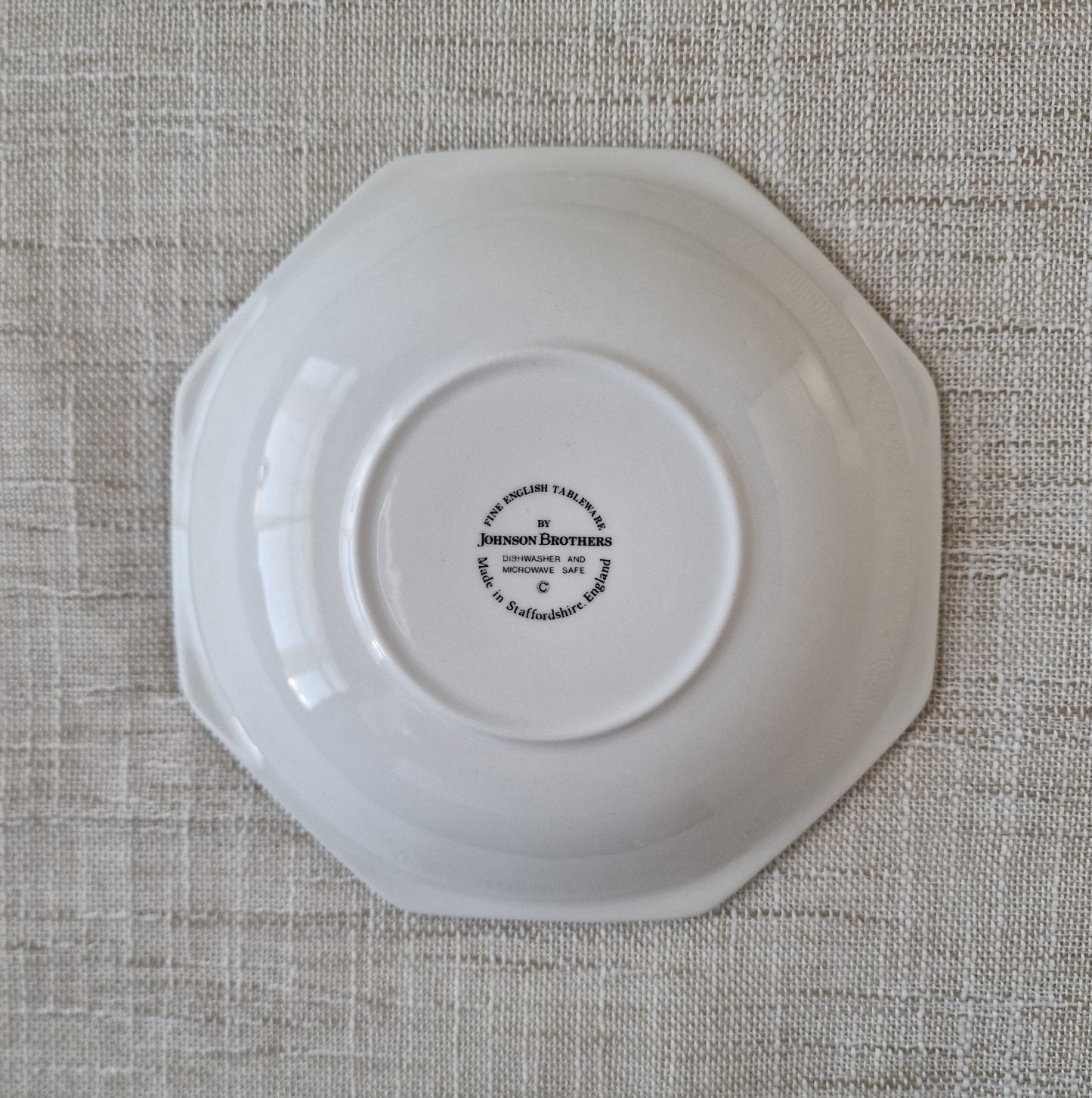 Eternal Beau Saucers by Johnson Brothers
