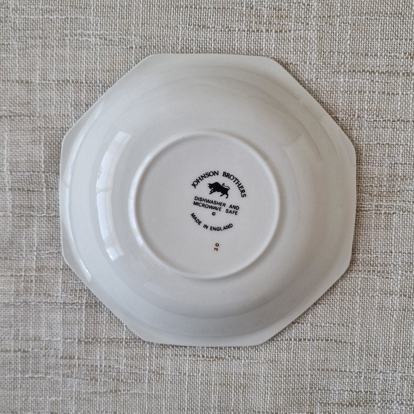 Eternal Beau Saucers by Johnson Brothers