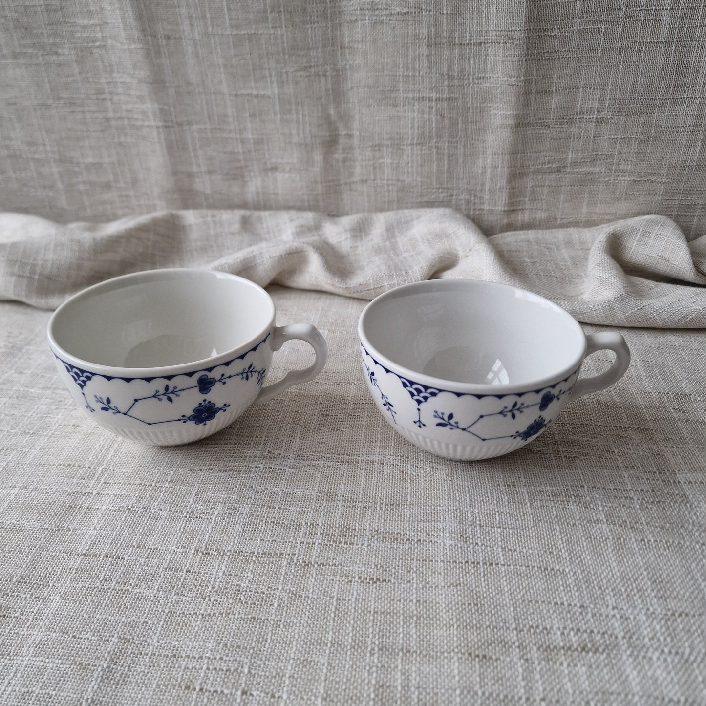 Johnson Brothers Blue Denmark Teacups