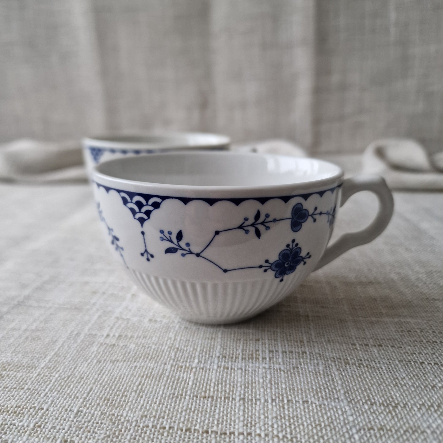 Johnson Brothers Blue Denmark Teacups
