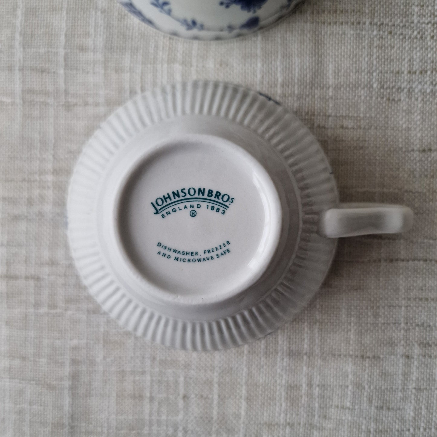 Johnson Brothers Blue Denmark Teacups