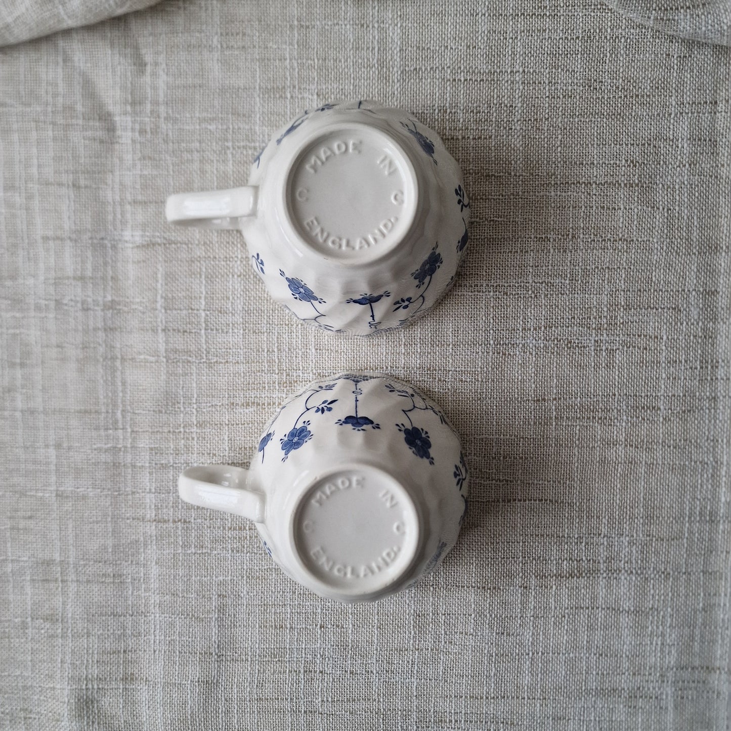 Blue Denmark Teacups
