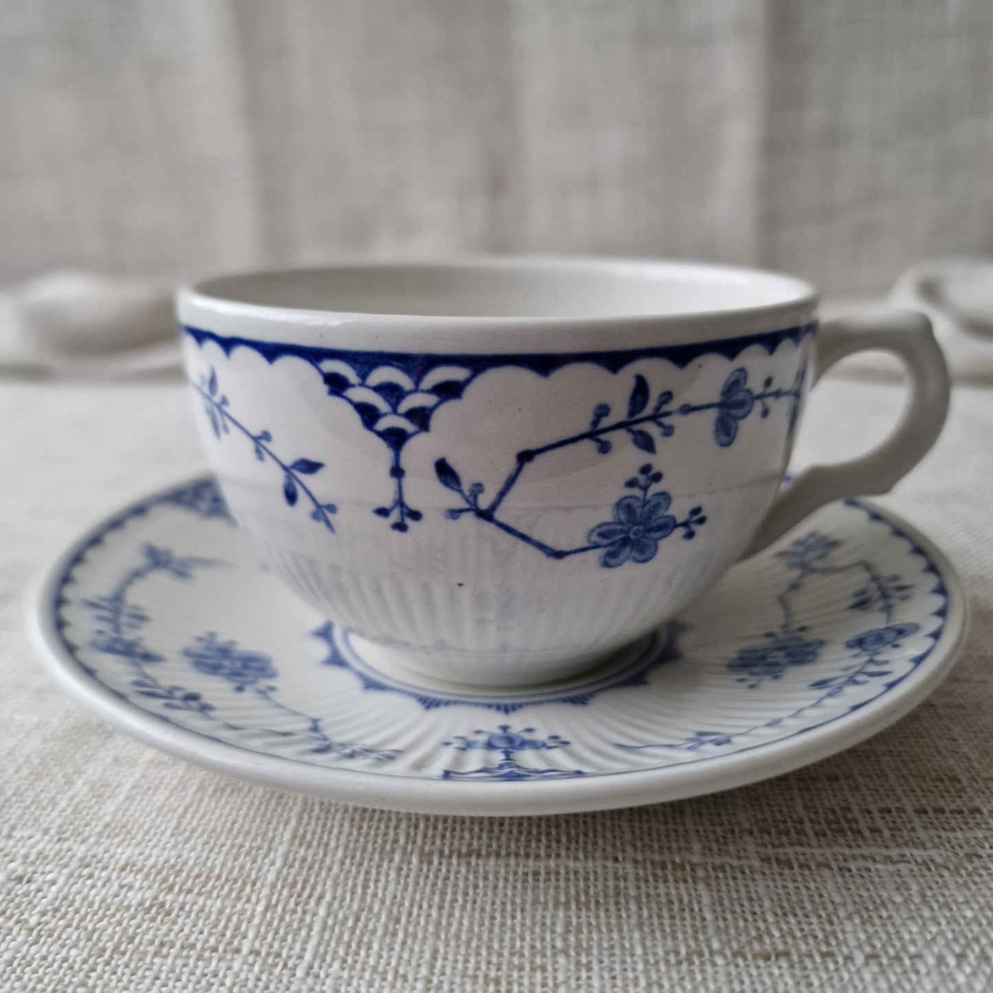 Franciscan Blue Denmark Teacup and Saucer