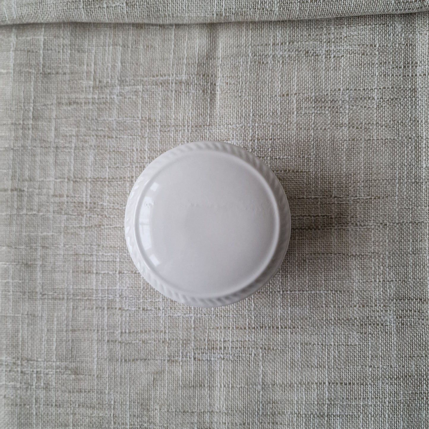 Small White Trinket Pot