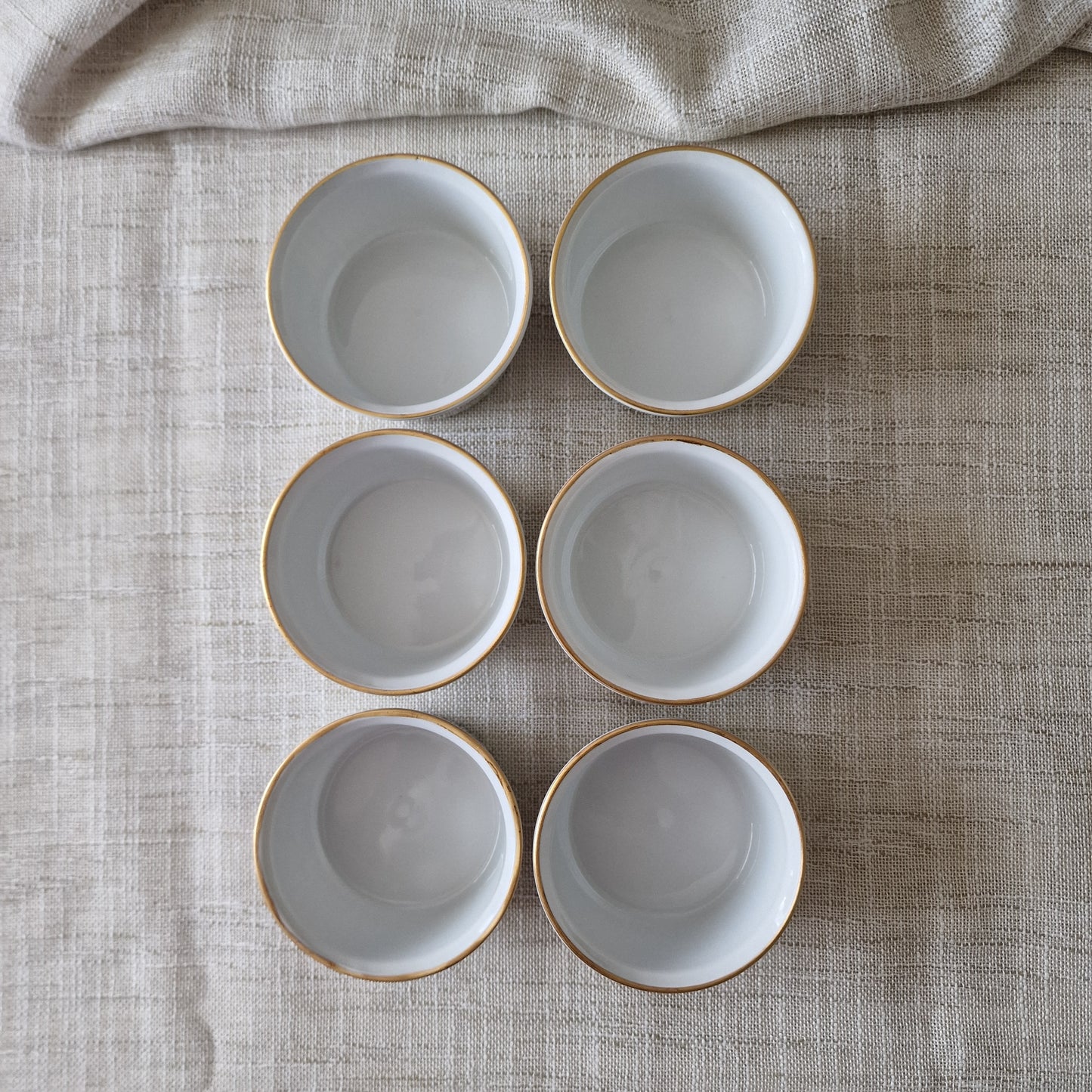 Royal Worcester Evesham Gold Fine Porcelain Ramekins