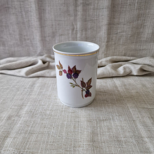 Royal Worcester Evesham Gold Fine Porcelain Vase or Jar