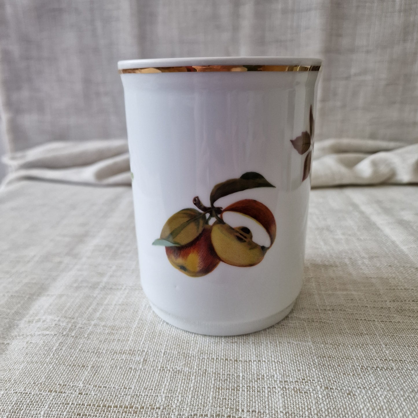 Royal Worcester Evesham Gold Fine Porcelain Vase or Jar