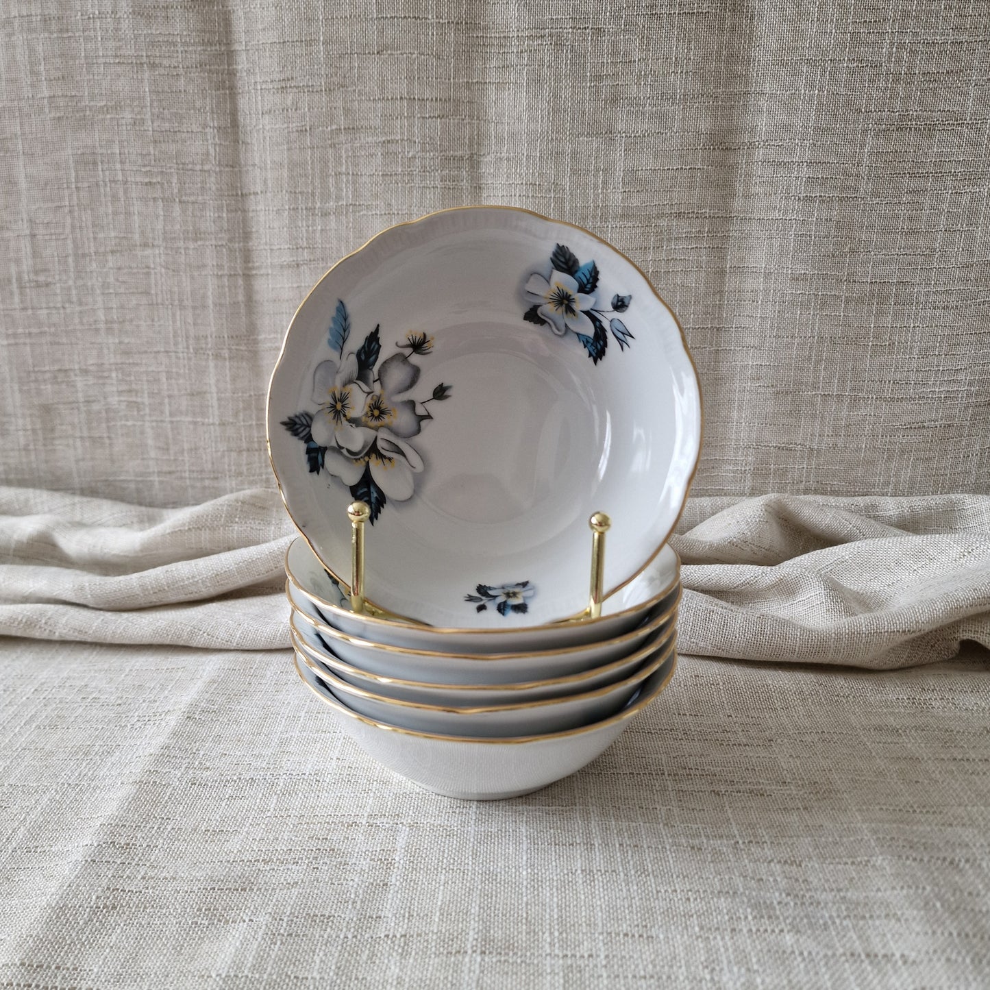 Porcelain Bowl Set by Gebrüder Benedikt