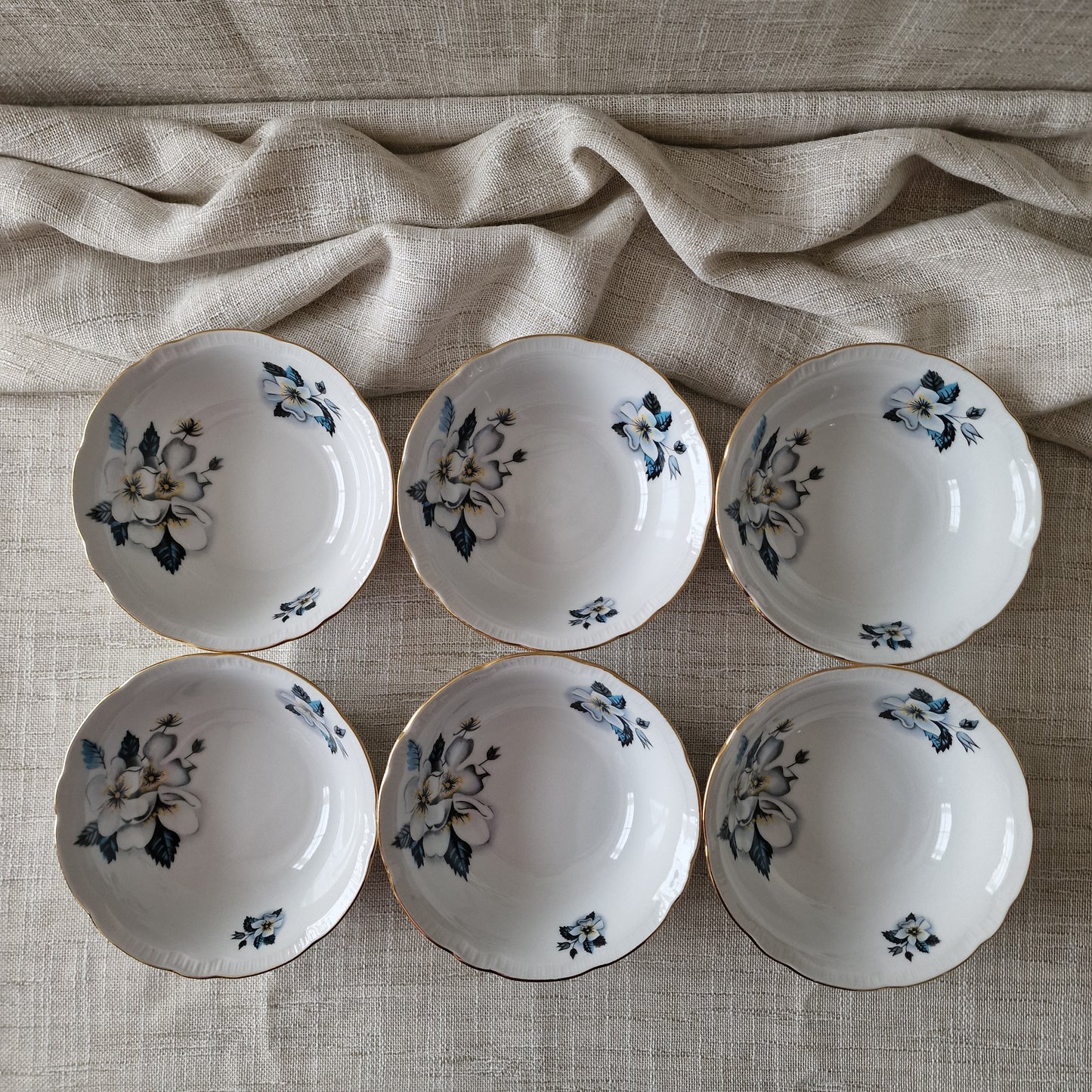 Porcelain Bowl Set by Gebrüder Benedikt