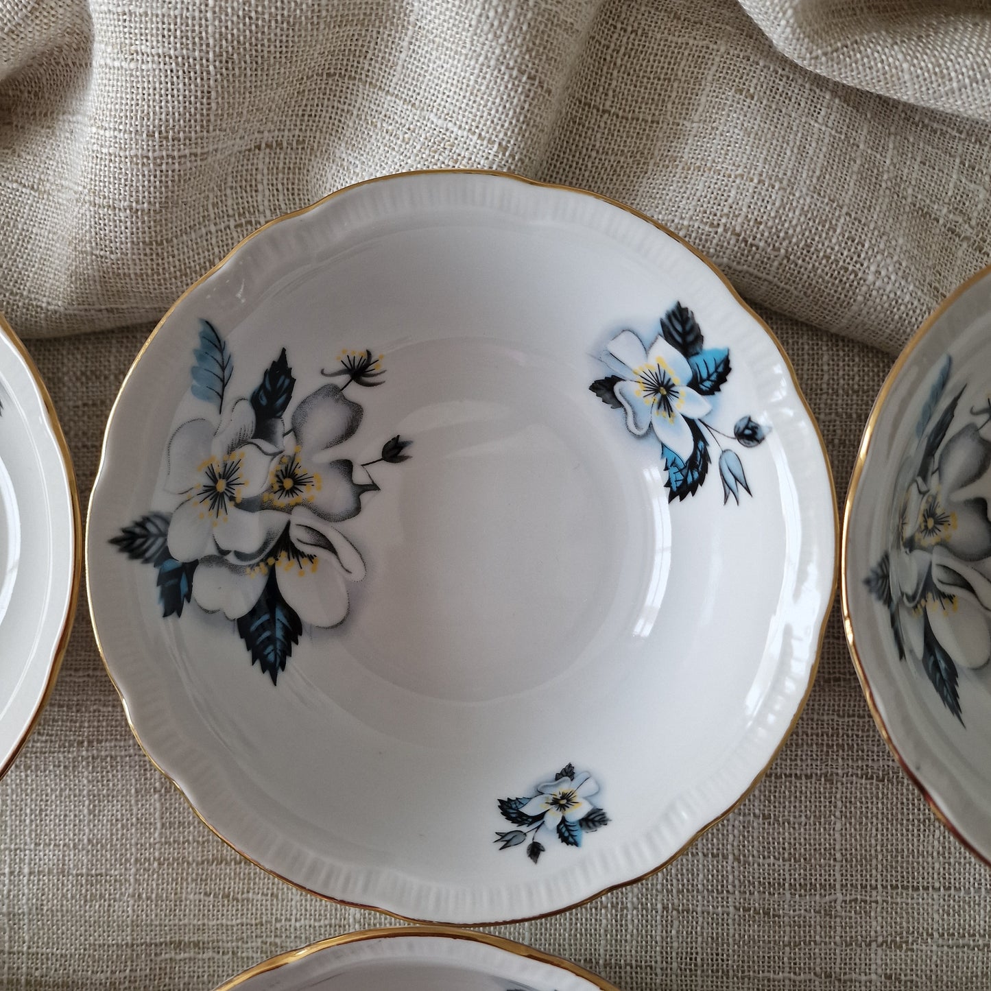 Porcelain Bowl Set by Gebrüder Benedikt