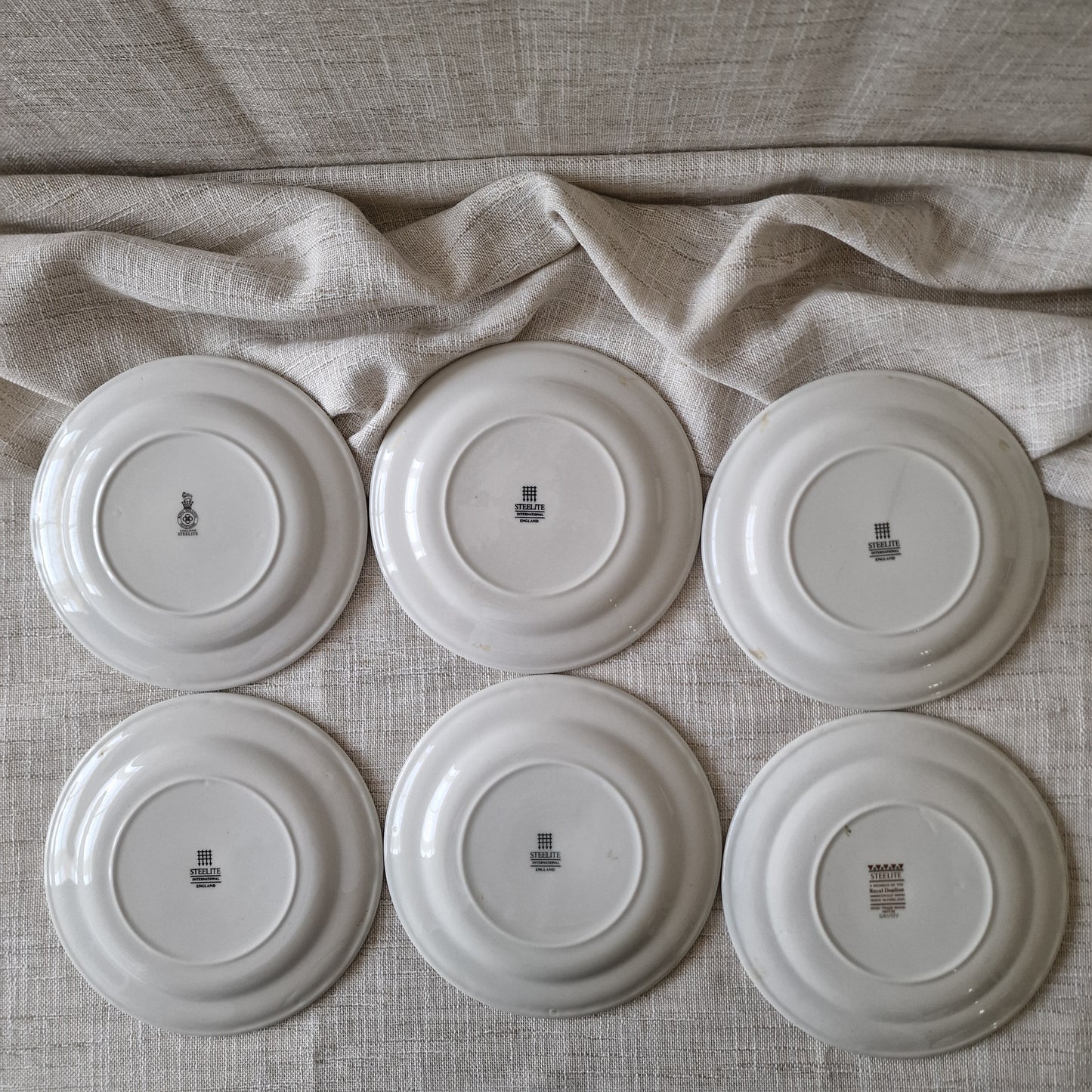 Savoy Small Plates Set by Ridgway Steelite and Royal Doulton