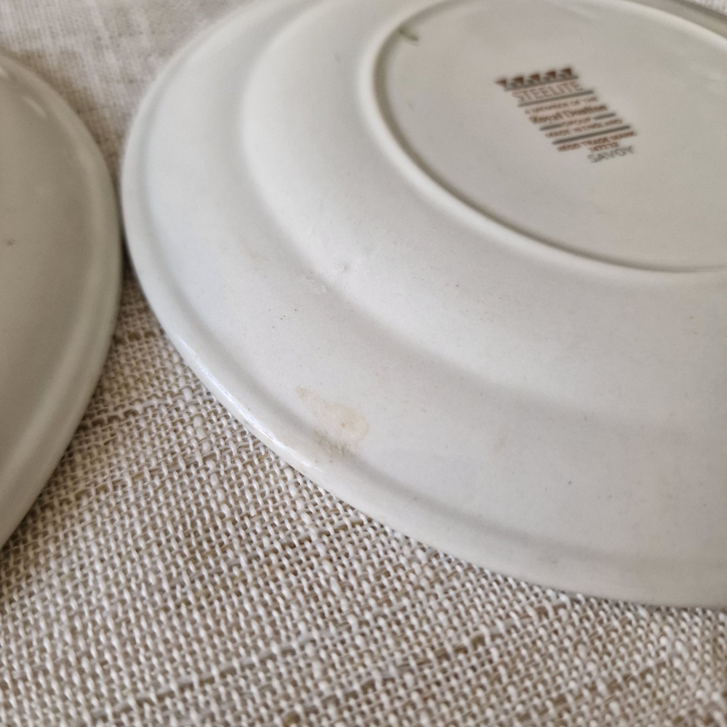 Savoy Small Plates Set by Ridgway Steelite and Royal Doulton