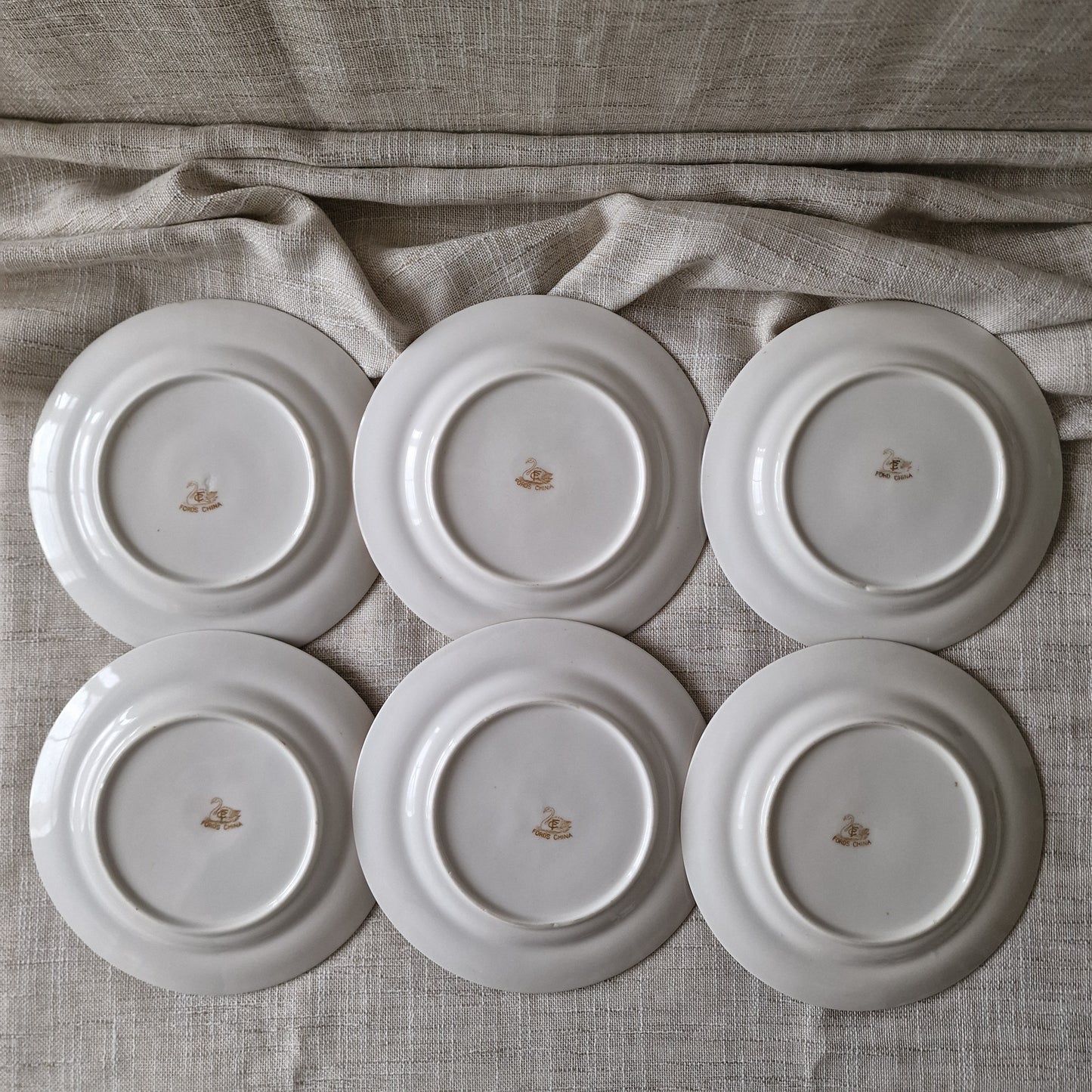 Antique Plate Set by Fords China