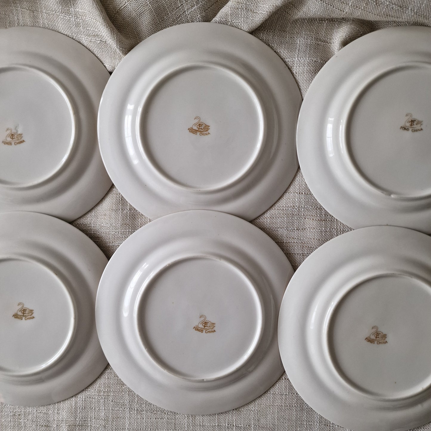 Antique Plate Set by Fords China