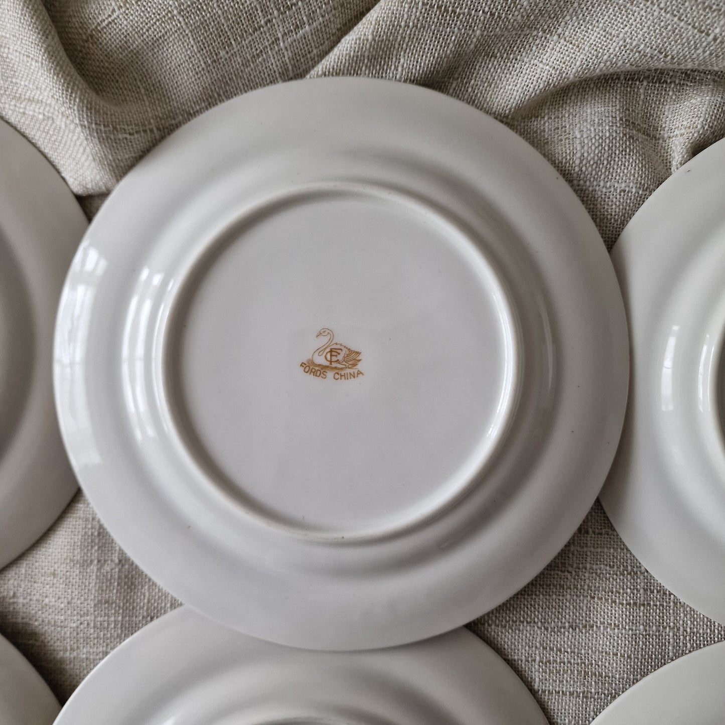 Antique Plate Set by Fords China